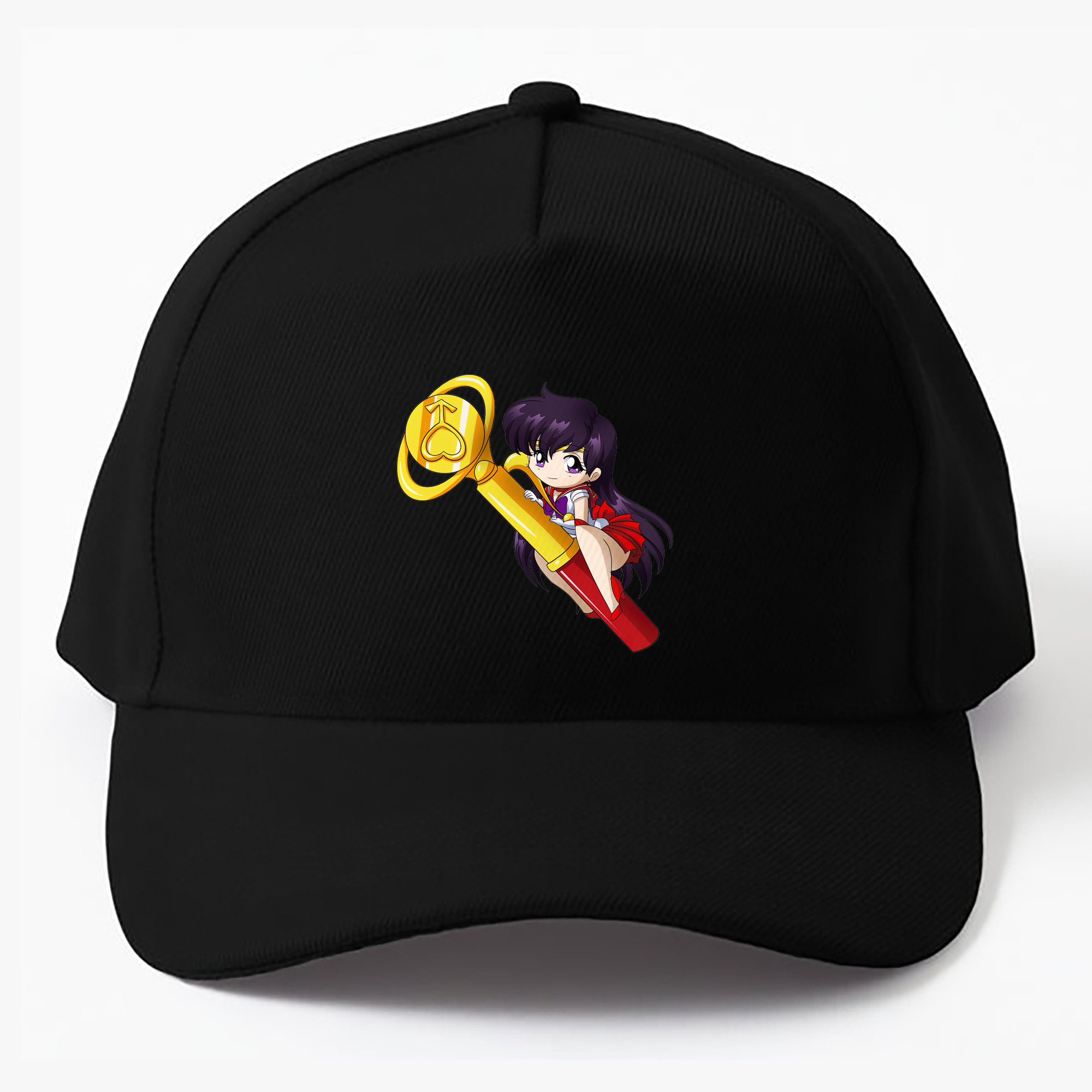 （画像用） 美少女戦士セーラームーン 火野レイ ひの レイ Sailor Moon Hino Rei （セーラーマーズ,Sailor Mars） ベースボールキャップ 綿100％ 男女兼用 帽子 スポーツ
