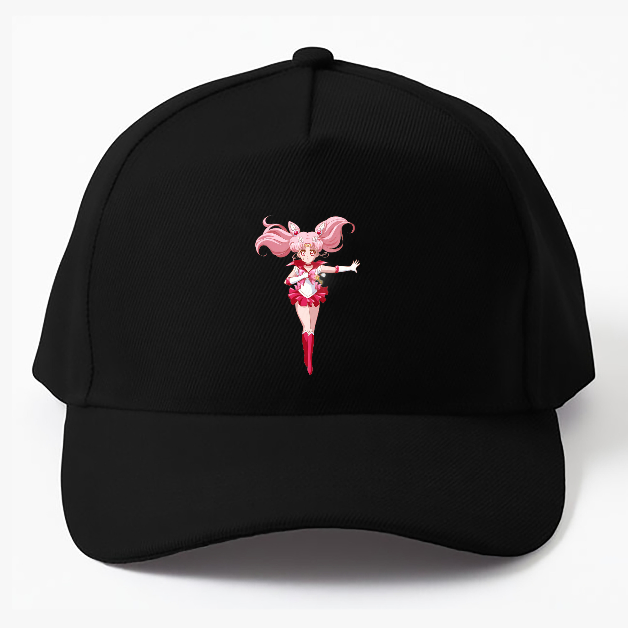 （画像用） 美少女戦士セーラームーン ちびうさ Sailor Moon Chibiusa Tsukino Usagi Small Lady Serenity ベースボールキャップ 綿100％ 男女兼用 帽子 スポーツ