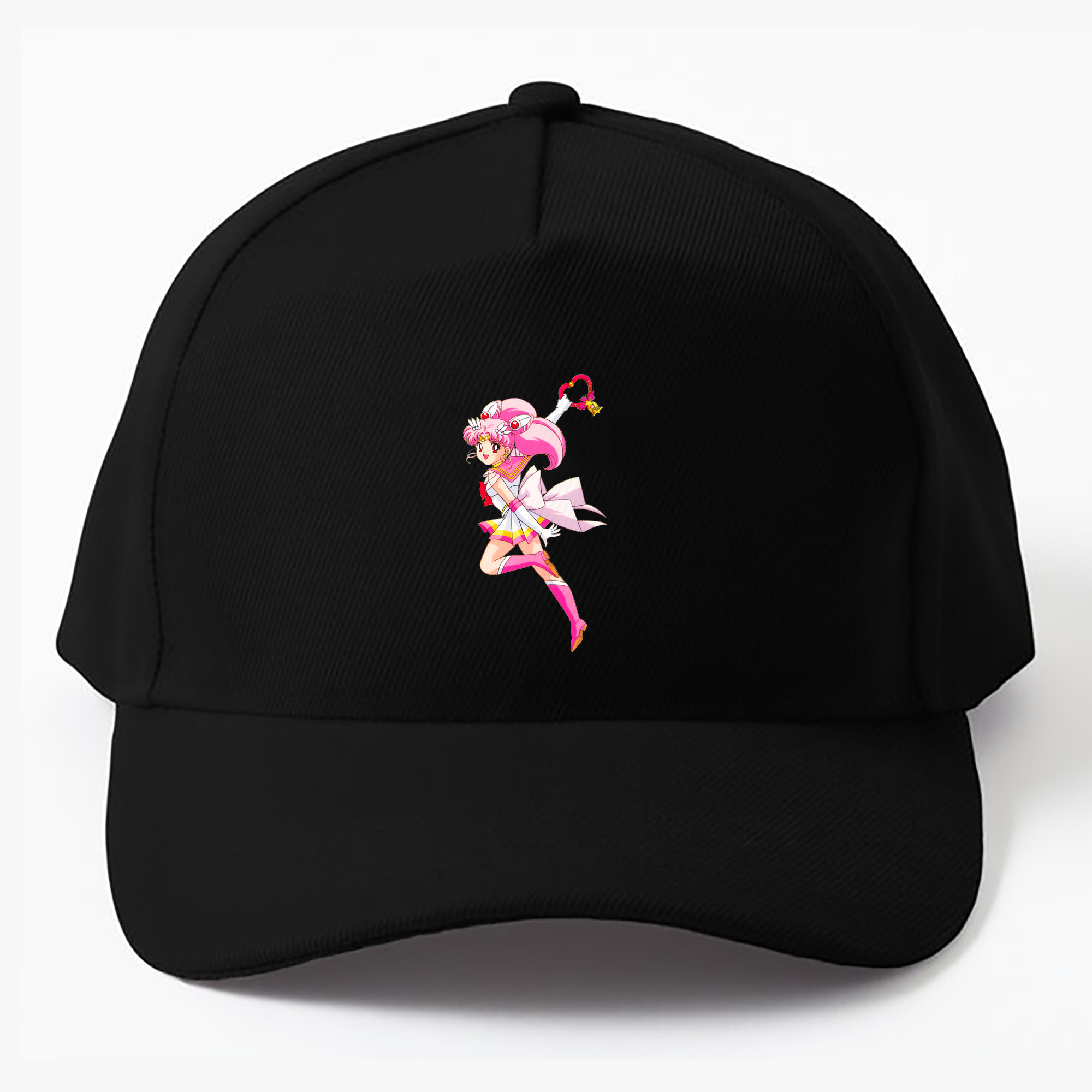 （画像用） 美少女戦士セーラームーン ちびうさ Sailor Moon Chibiusa Tsukino Usagi Small Lady Serenity ベースボールキャップ 綿100％ 男女兼用 帽子 スポーツ