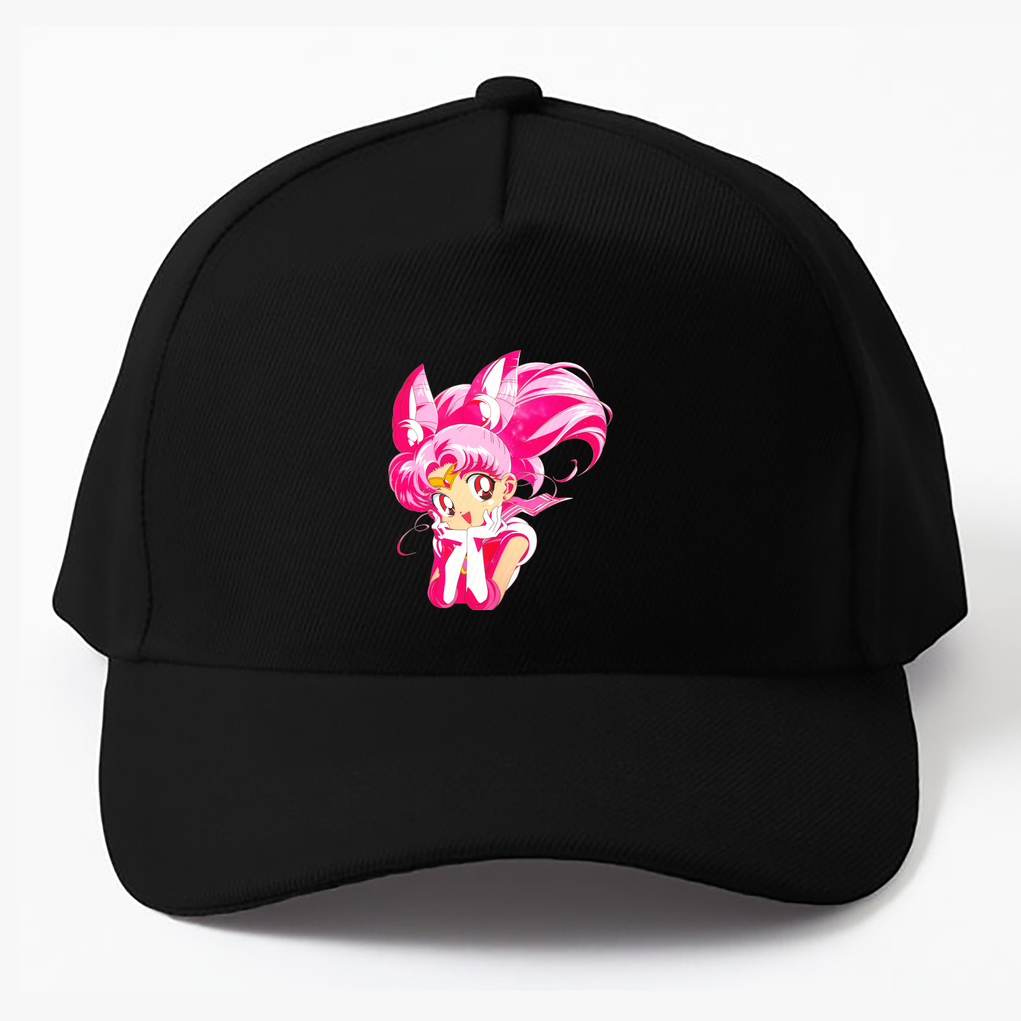 （画像用） 美少女戦士セーラームーン ちびうさ Sailor Moon Chibiusa Tsukino Usagi Small Lady Serenity ベースボールキャップ 綿100％ 男女兼用 帽子 スポーツ