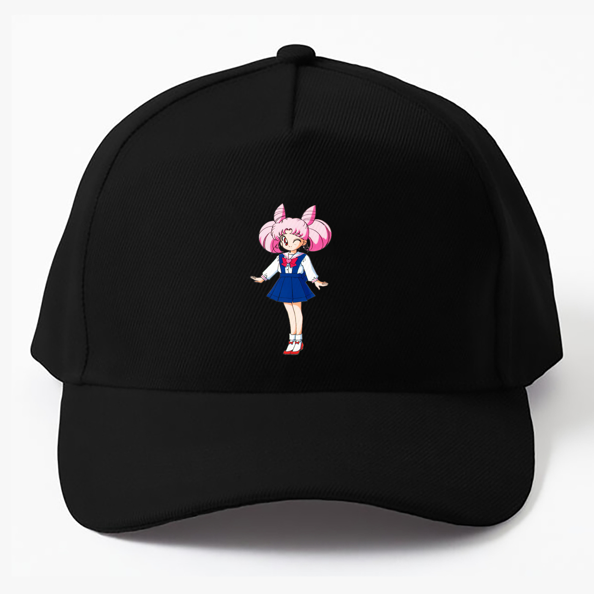 （画像用） 美少女戦士セーラームーン ちびうさ Sailor Moon Chibiusa Tsukino Usagi Small Lady Serenity ベースボールキャップ 綿100％ 男女兼用 帽子 スポーツ