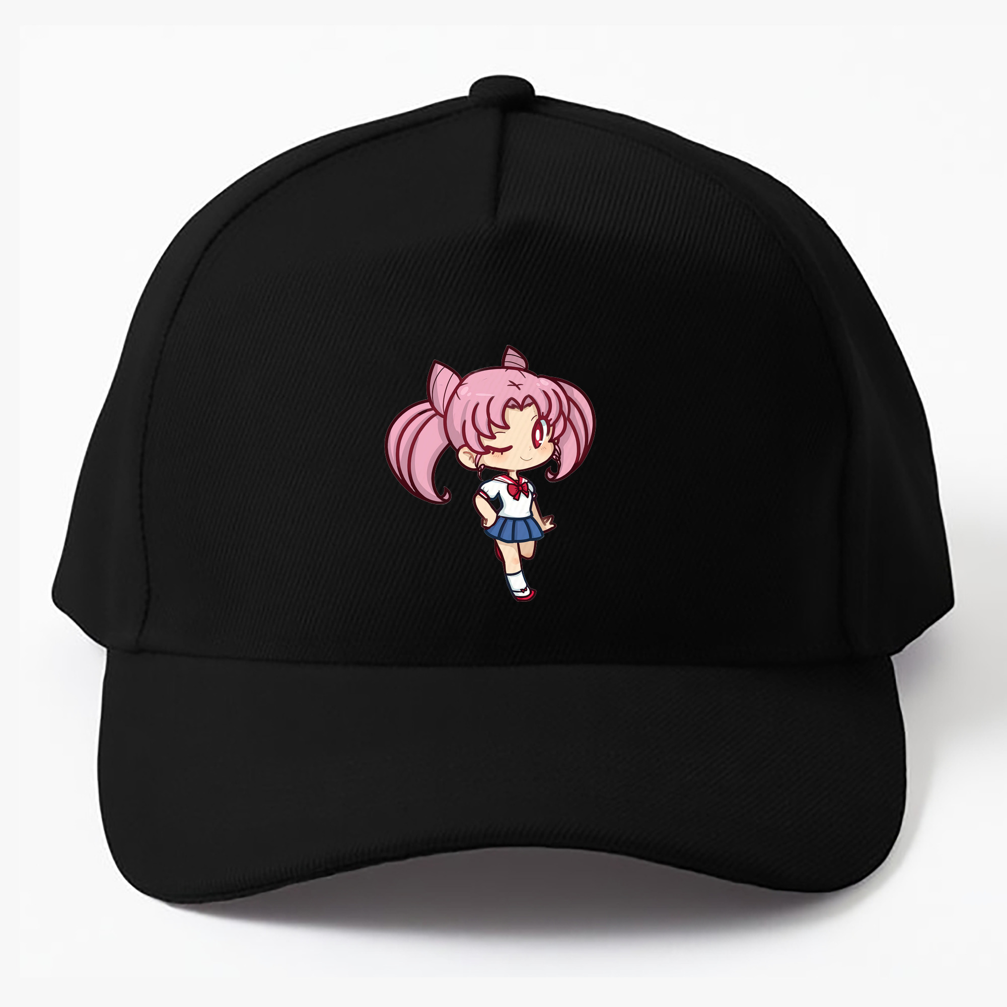 （画像用） 美少女戦士セーラームーン ちびうさ Sailor Moon Chibiusa Tsukino Usagi Small Lady Serenity ベースボールキャップ 綿100％ 男女兼用 帽子 スポーツ