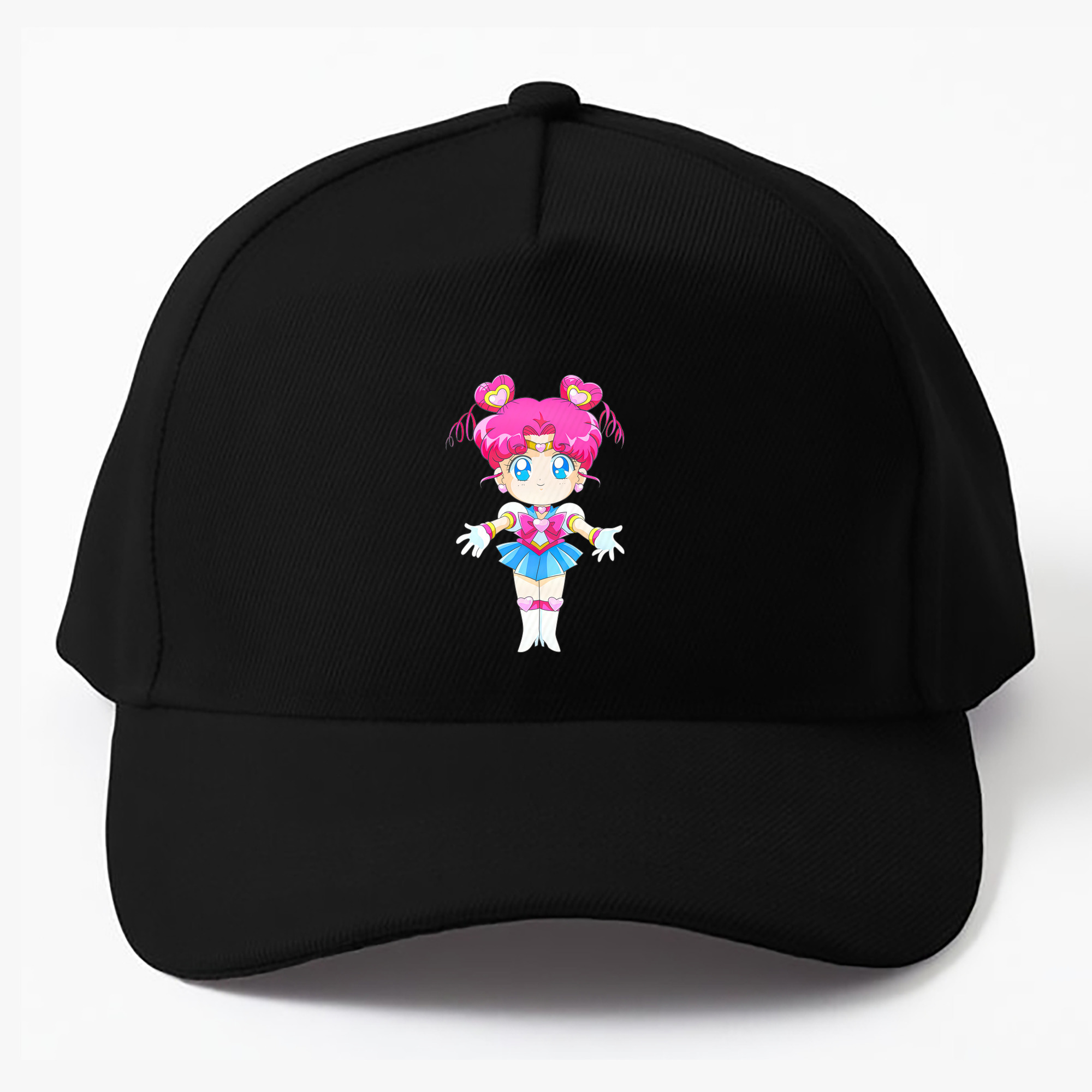 （画像用） 美少女戦士セーラームーン ちびうさ Sailor Moon Chibiusa Tsukino Usagi Small Lady Serenity ベースボールキャップ 綿100％ 男女兼用 帽子 スポーツ