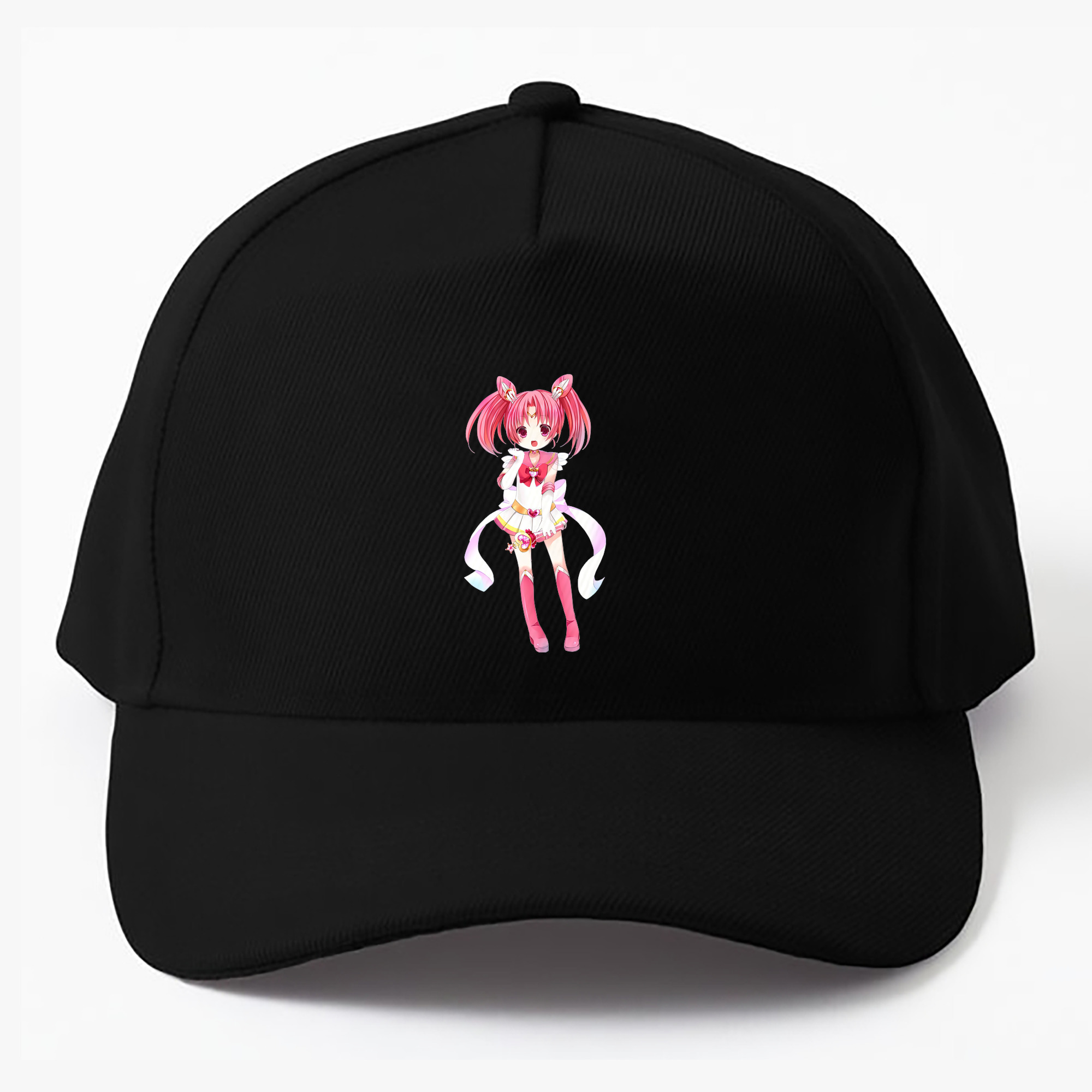 （画像用） 美少女戦士セーラームーン ちびうさ Sailor Moon Chibiusa Tsukino Usagi Small Lady Serenity ベースボールキャップ 綿100％ 男女兼用 帽子 スポーツ