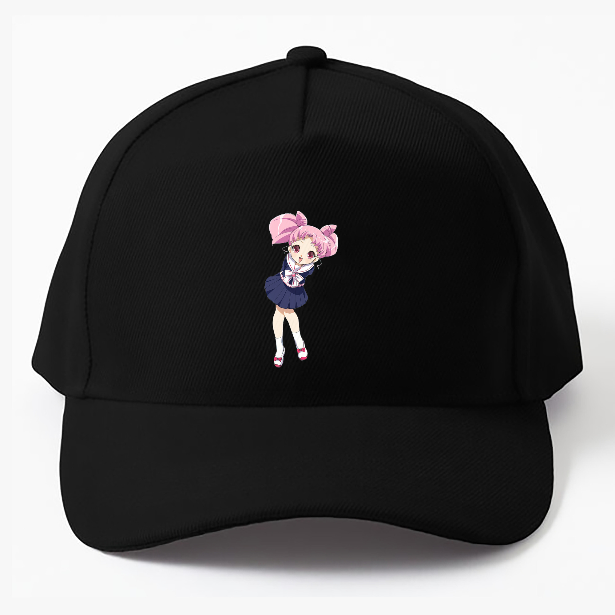 （画像用） 美少女戦士セーラームーン ちびうさ Sailor Moon Chibiusa Tsukino Usagi Small Lady Serenity ベースボールキャップ 綿100％ 男女兼用 帽子 スポーツ