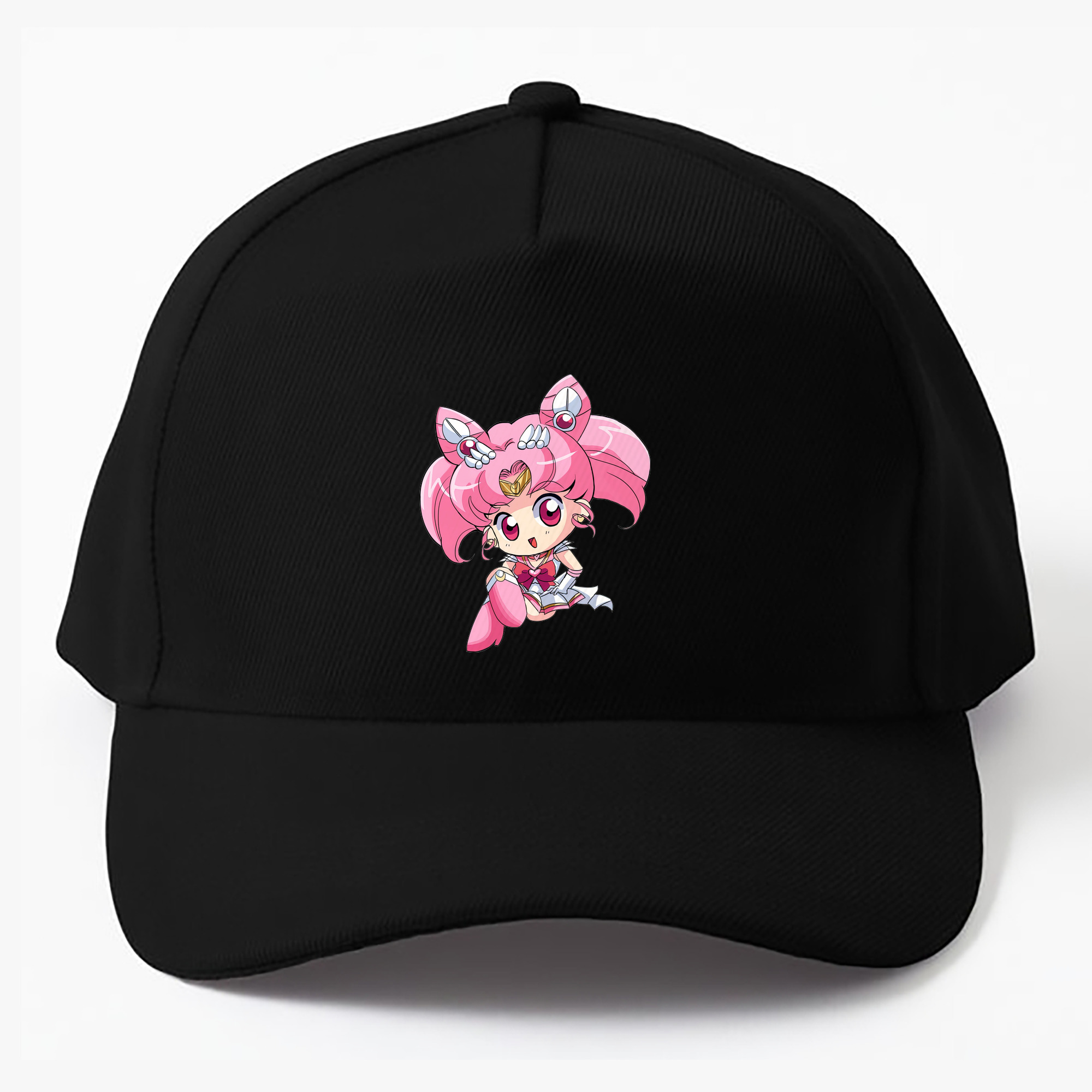 （画像用） 美少女戦士セーラームーン ちびうさ Sailor Moon Chibiusa Tsukino Usagi Small Lady Serenity ベースボールキャップ 綿100％ 男女兼用 帽子 スポーツ