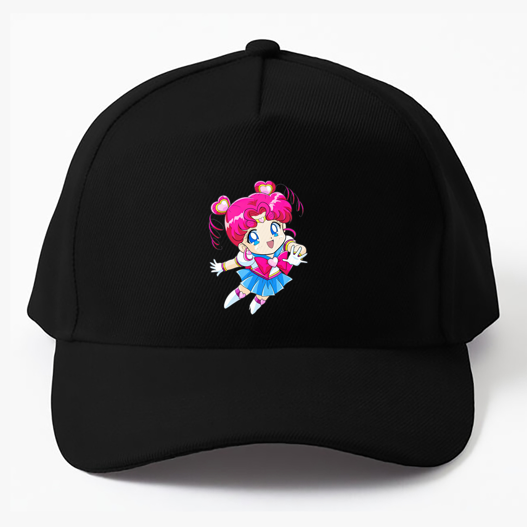 （画像用） 美少女戦士セーラームーン ちびうさ Sailor Moon Chibiusa Tsukino Usagi Small Lady Serenity ベースボールキャップ 綿100％ 男女兼用 帽子 スポーツ