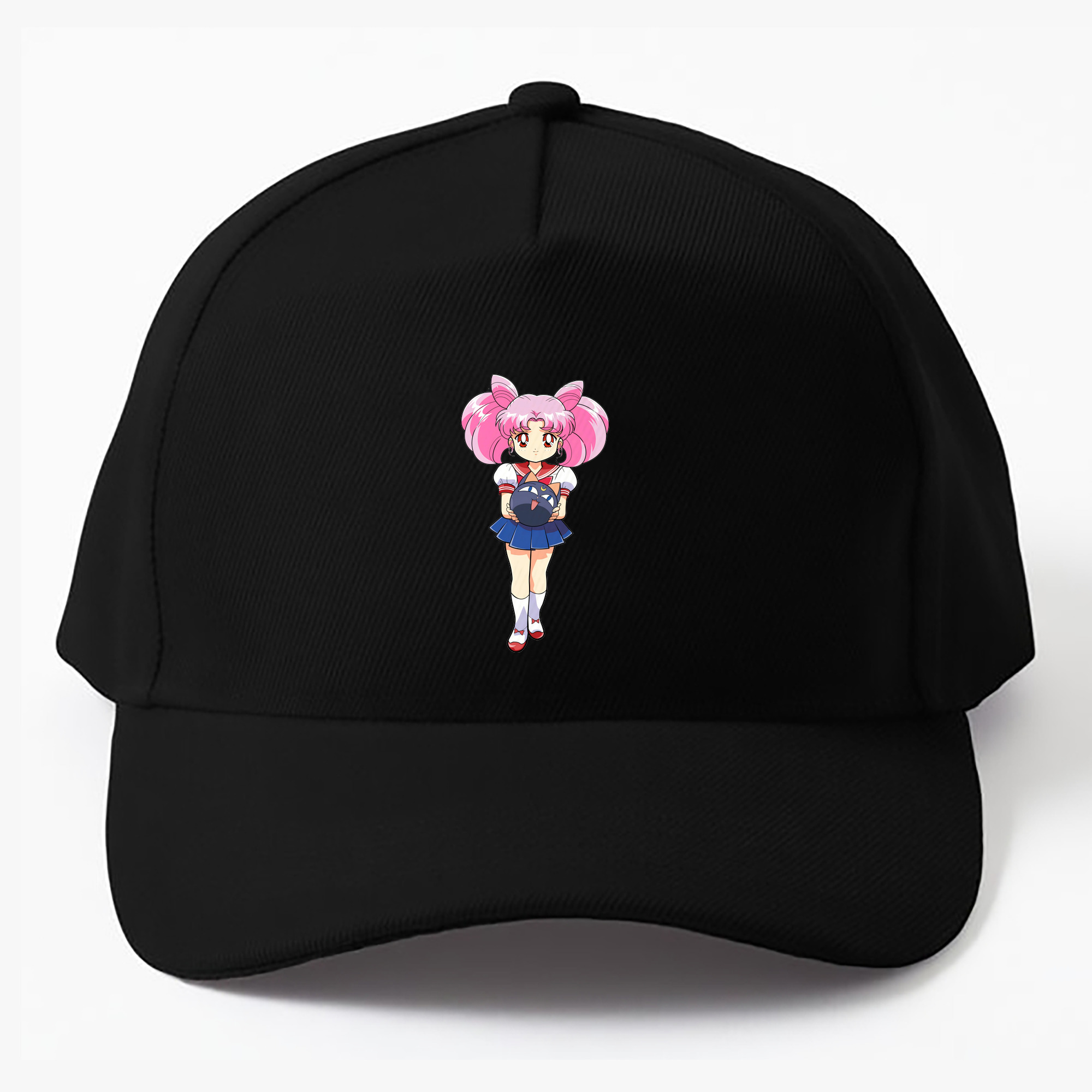 （画像用） 美少女戦士セーラームーン ちびうさ Sailor Moon Chibiusa Tsukino Usagi Small Lady Serenity ベースボールキャップ 綿100％ 男女兼用 帽子 スポーツ