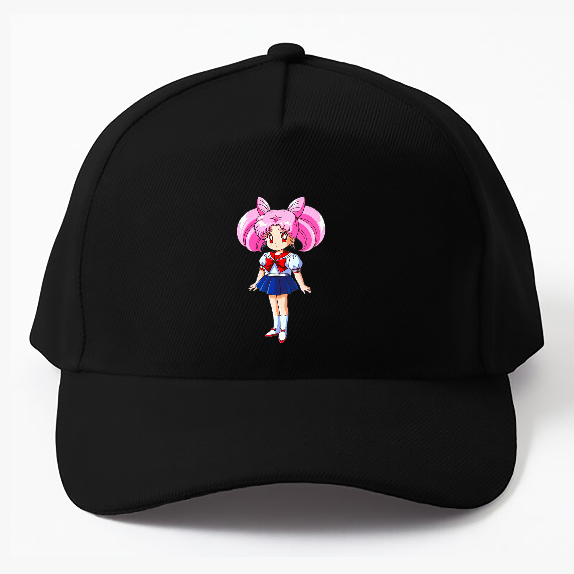 （画像用） 美少女戦士セーラームーン ちびうさ Sailor Moon Chibiusa Tsukino Usagi Small Lady Serenity ベースボールキャップ 綿100％ 男女兼用 帽子 スポーツ