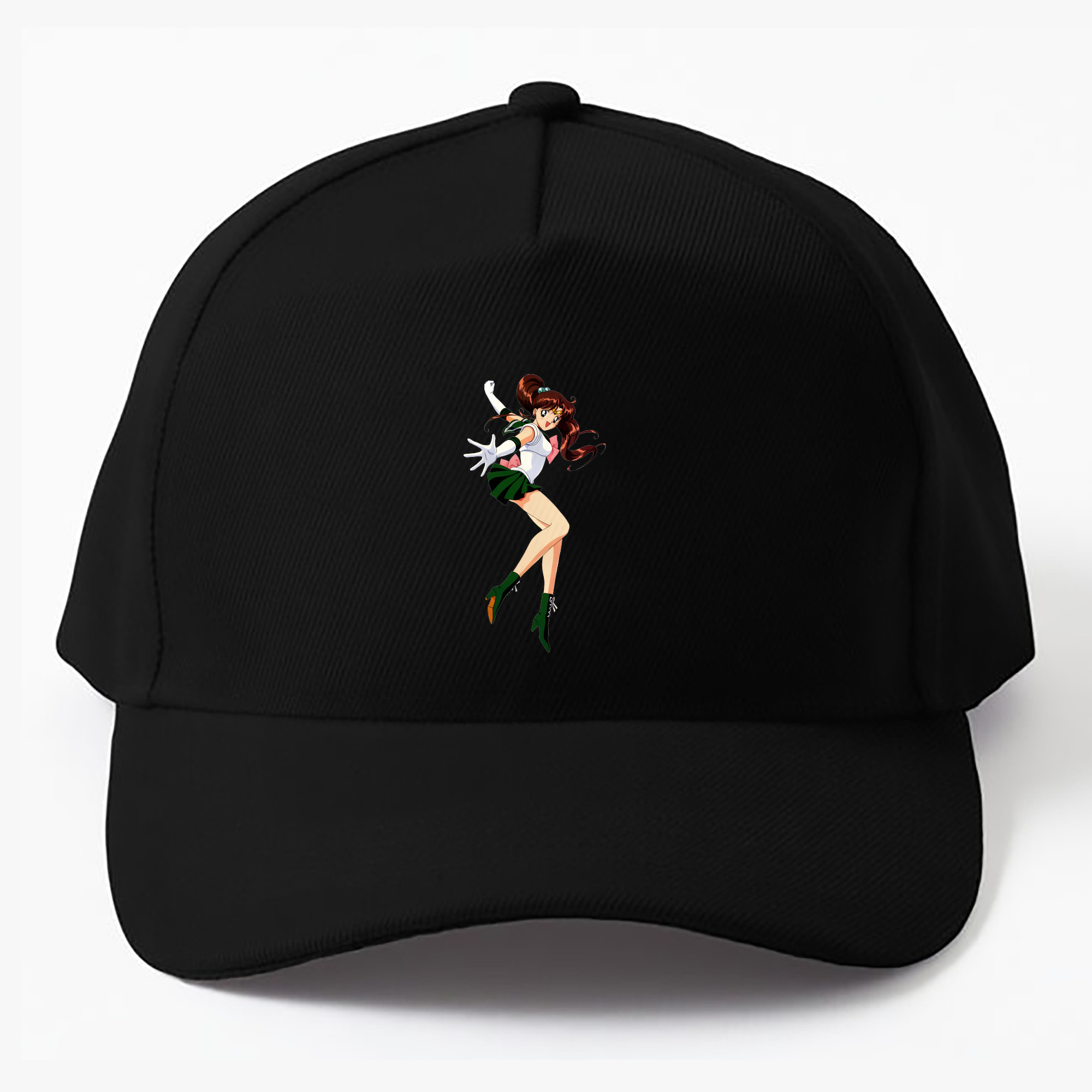 （画像用） 美少女戦士セーラームーン 木野 まこと きの まこと Sailor Moon Kino Makoto （セーラージュピター；Sailor Jupiter） ベースボールキャップ 綿100％ 男女兼用 帽子 スポーツ
