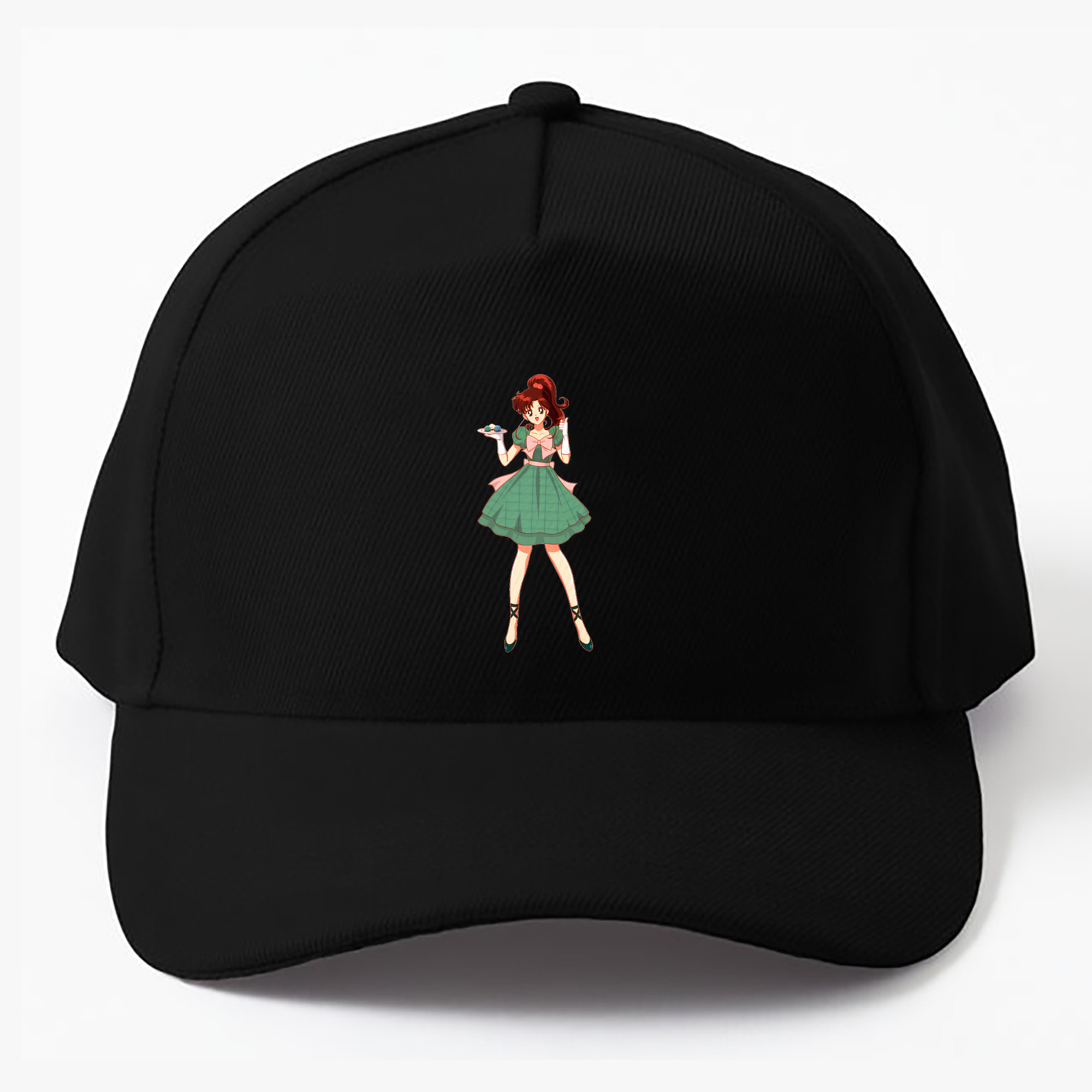 （画像用） 美少女戦士セーラームーン 木野 まこと きの まこと Sailor Moon Kino Makoto （セーラージュピター；Sailor Jupiter） ベースボールキャップ 綿100％ 男女兼用 帽子 スポーツ