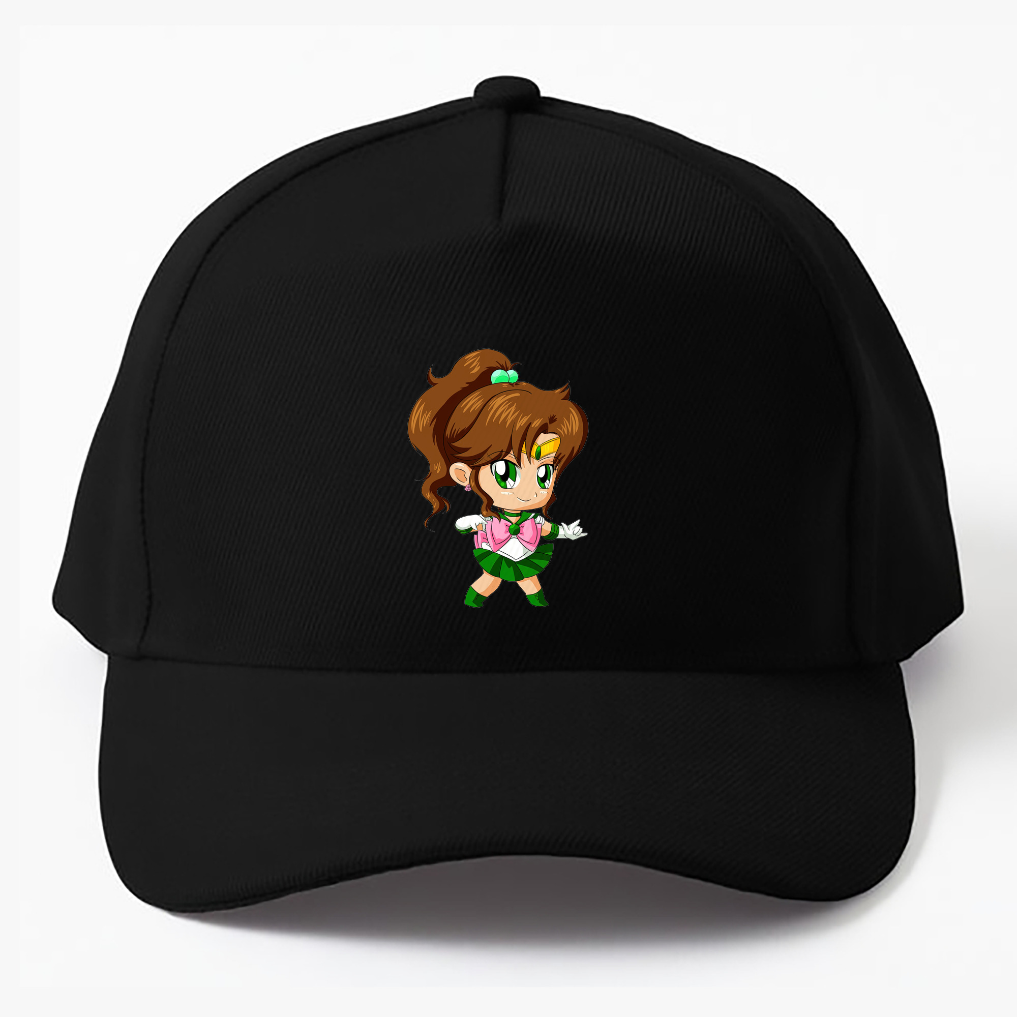 （画像用） 美少女戦士セーラームーン 木野 まこと きの まこと Sailor Moon Kino Makoto （セーラージュピター；Sailor Jupiter） ベースボールキャップ 綿100％ 男女兼用 帽子 スポーツ