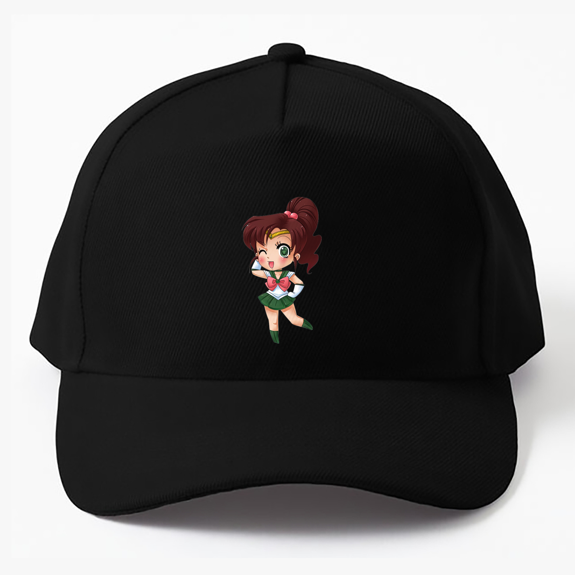 （画像用） 美少女戦士セーラームーン 木野 まこと きの まこと Sailor Moon Kino Makoto （セーラージュピター；Sailor Jupiter） ベースボールキャップ 綿100％ 男女兼用 帽子 スポーツ
