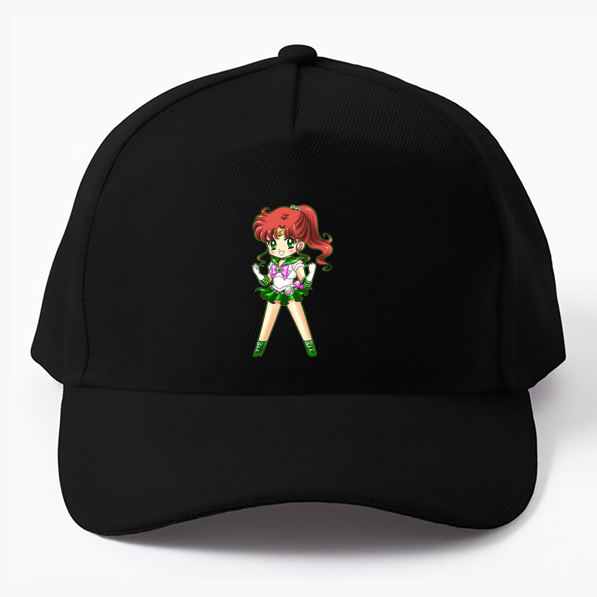 （画像用） 美少女戦士セーラームーン 木野 まこと きの まこと Sailor Moon Kino Makoto （セーラージュピター；Sailor Jupiter） ベースボールキャップ 綿100％ 男女兼用 帽子 スポーツ