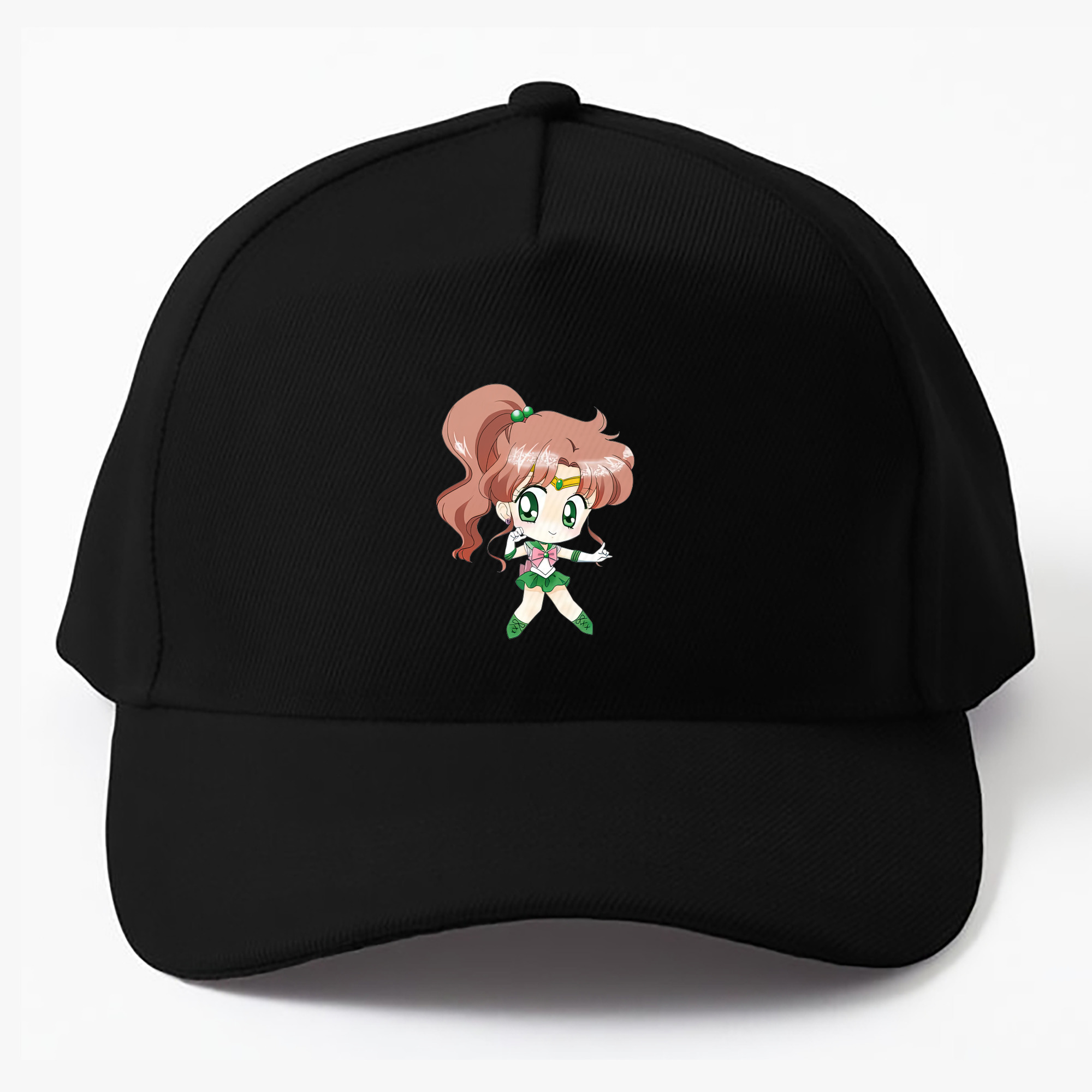 （画像用） 美少女戦士セーラームーン 木野 まこと きの まこと Sailor Moon Kino Makoto （セーラージュピター；Sailor Jupiter） ベースボールキャップ 綿100％ 男女兼用 帽子 スポーツ