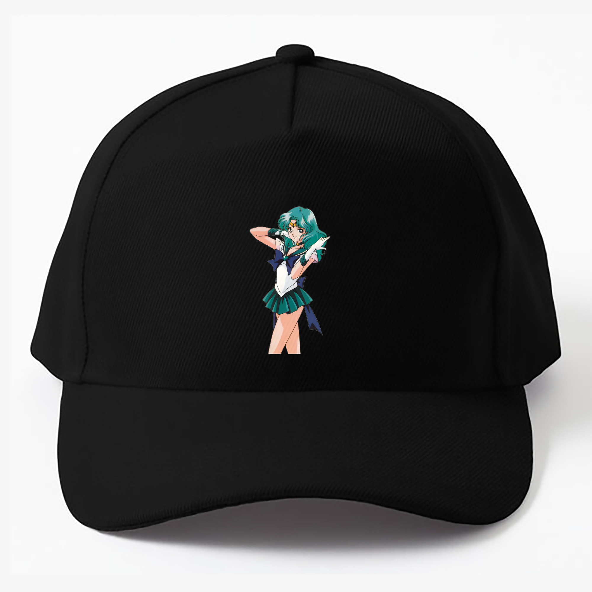 （画像用） 美少女戦士セーラームーン 海王 みちる（かいおう みちる） Sailor Moon Kaiou Michiru ベースボールキャップ 綿100％ 男女兼用 帽子 スポーツ