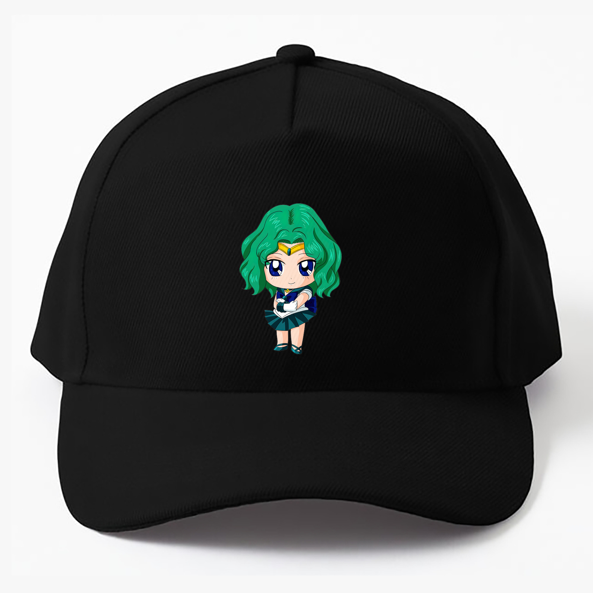 （画像用） 美少女戦士セーラームーン 海王 みちる（かいおう みちる） Sailor Moon Kaiou Michiru ベースボールキャップ 綿100％ 男女兼用 帽子 スポーツ