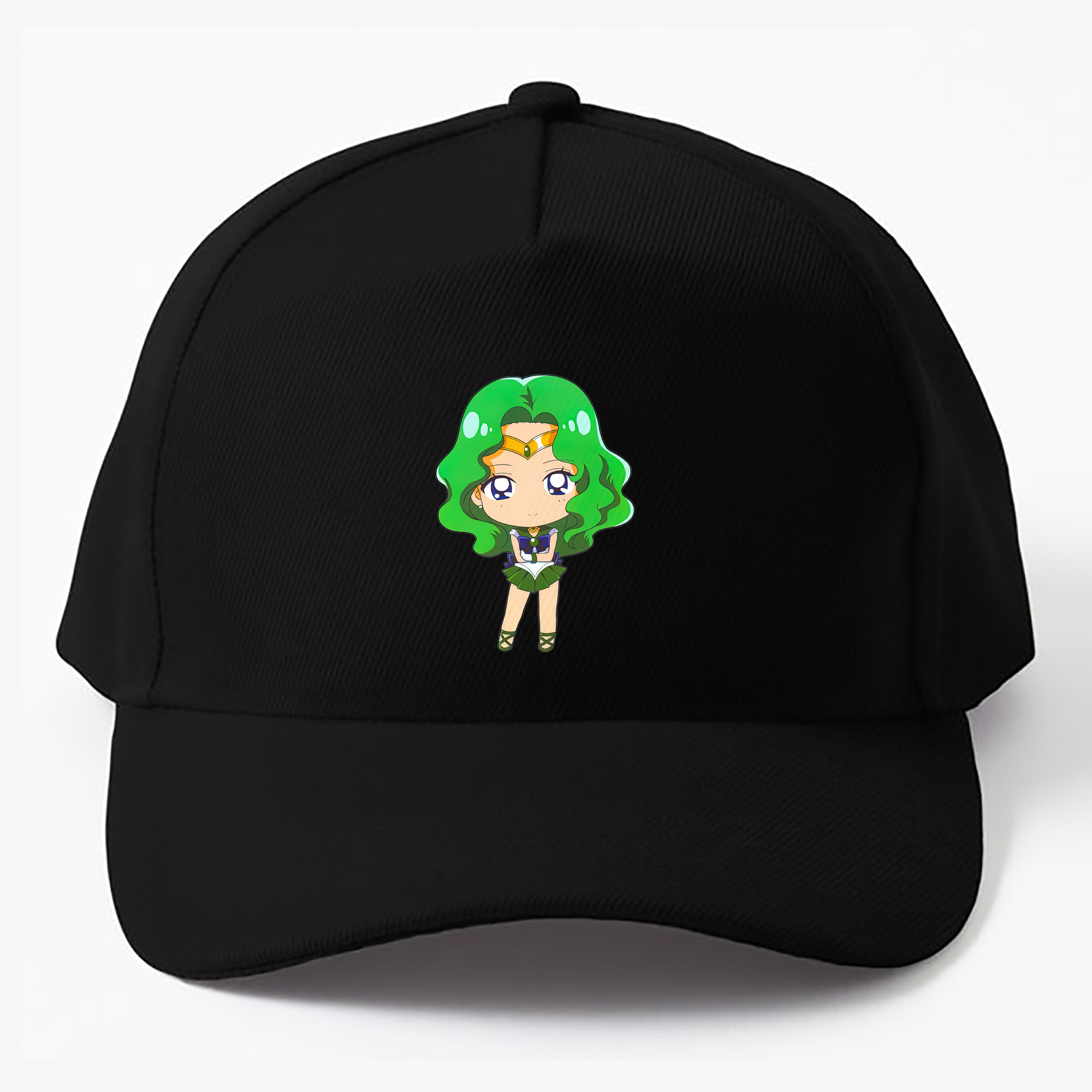（画像用） 美少女戦士セーラームーン 海王 みちる（かいおう みちる） Sailor Moon Kaiou Michiru ベースボールキャップ 綿100％ 男女兼用 帽子 スポーツ