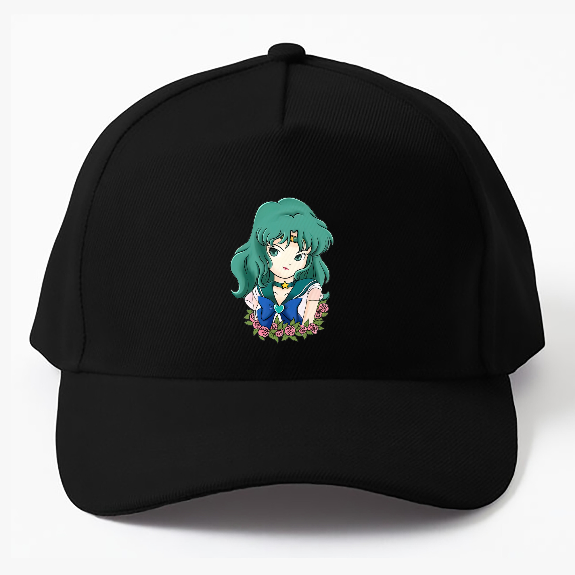 （画像用） 美少女戦士セーラームーン 海王 みちる（かいおう みちる） Sailor Moon Kaiou Michiru ベースボールキャップ 綿100％ 男女兼用 帽子 スポーツ
