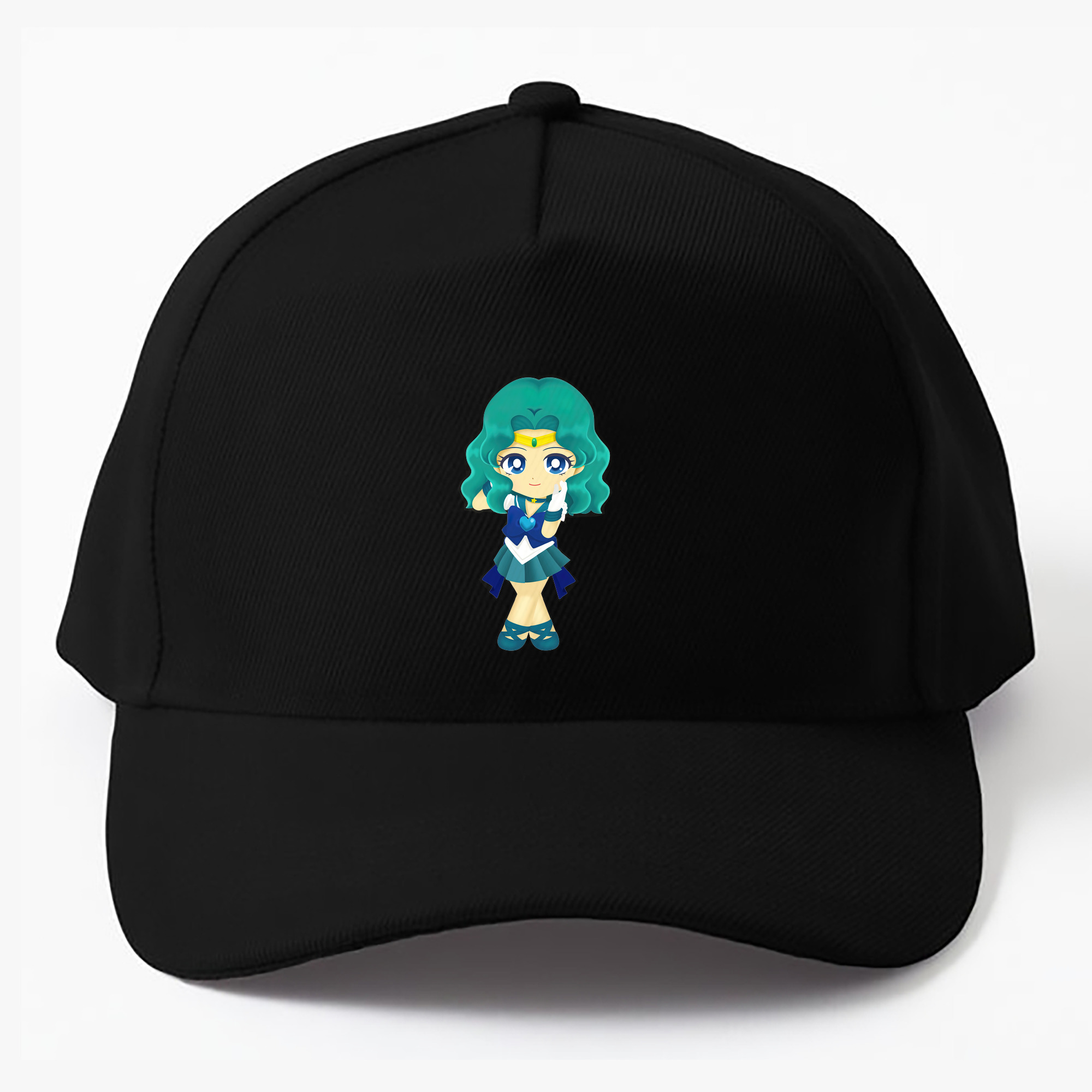 （画像用） 美少女戦士セーラームーン 海王 みちる（かいおう みちる） Sailor Moon Kaiou Michiru ベースボールキャップ 綿100％ 男女兼用 帽子 スポーツ