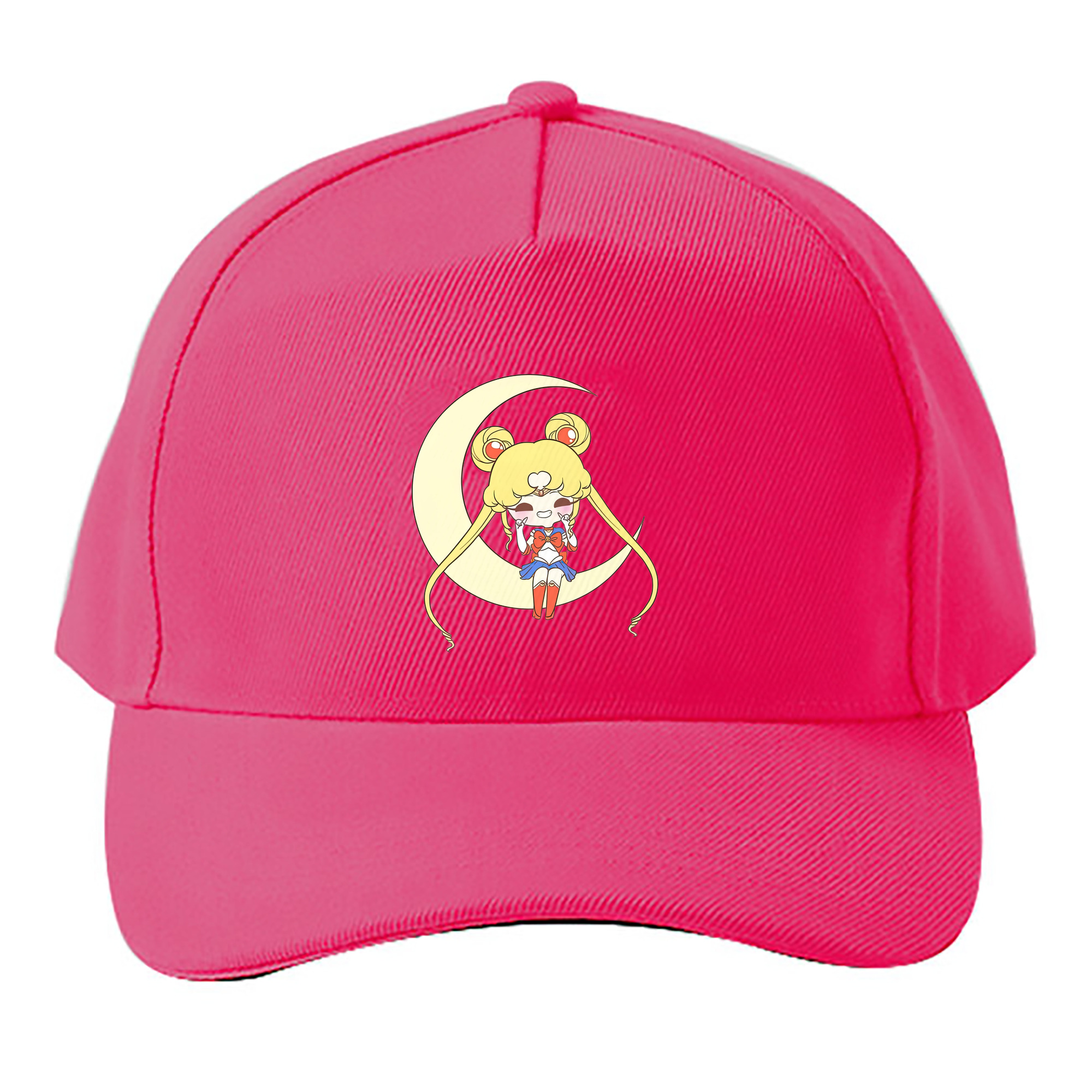 （画像用） 美少女戦士セーラームーン 月野 うさぎ つきの うさぎ Sailor Moon Tsukino Usagi ベースボールキャップ 綿100％ 男女兼用 帽子 スポーツ