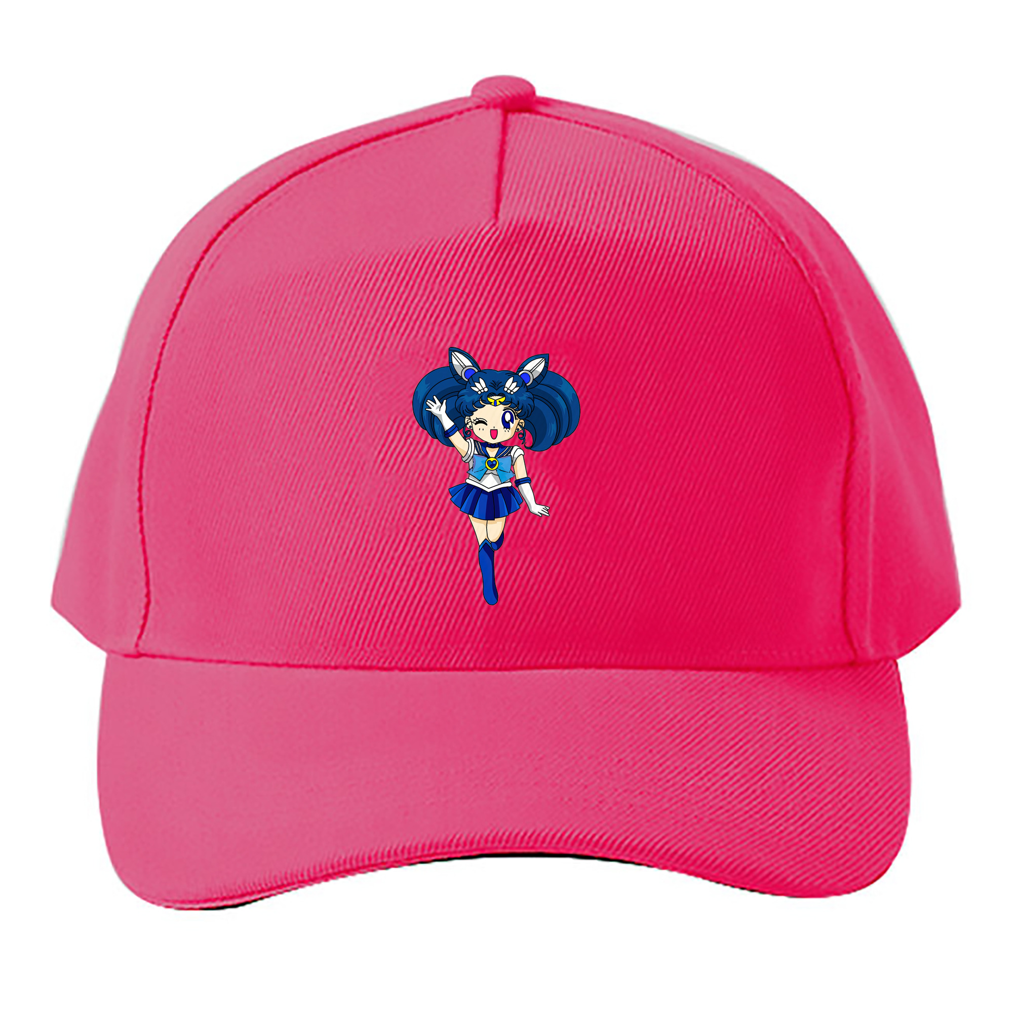（画像用） 美少女戦士セーラームーン 水野 亜美 みずの あみ Sailor Moon Mizuno Ami ベースボールキャップ 綿100％ 男女兼用 帽子 スポーツ