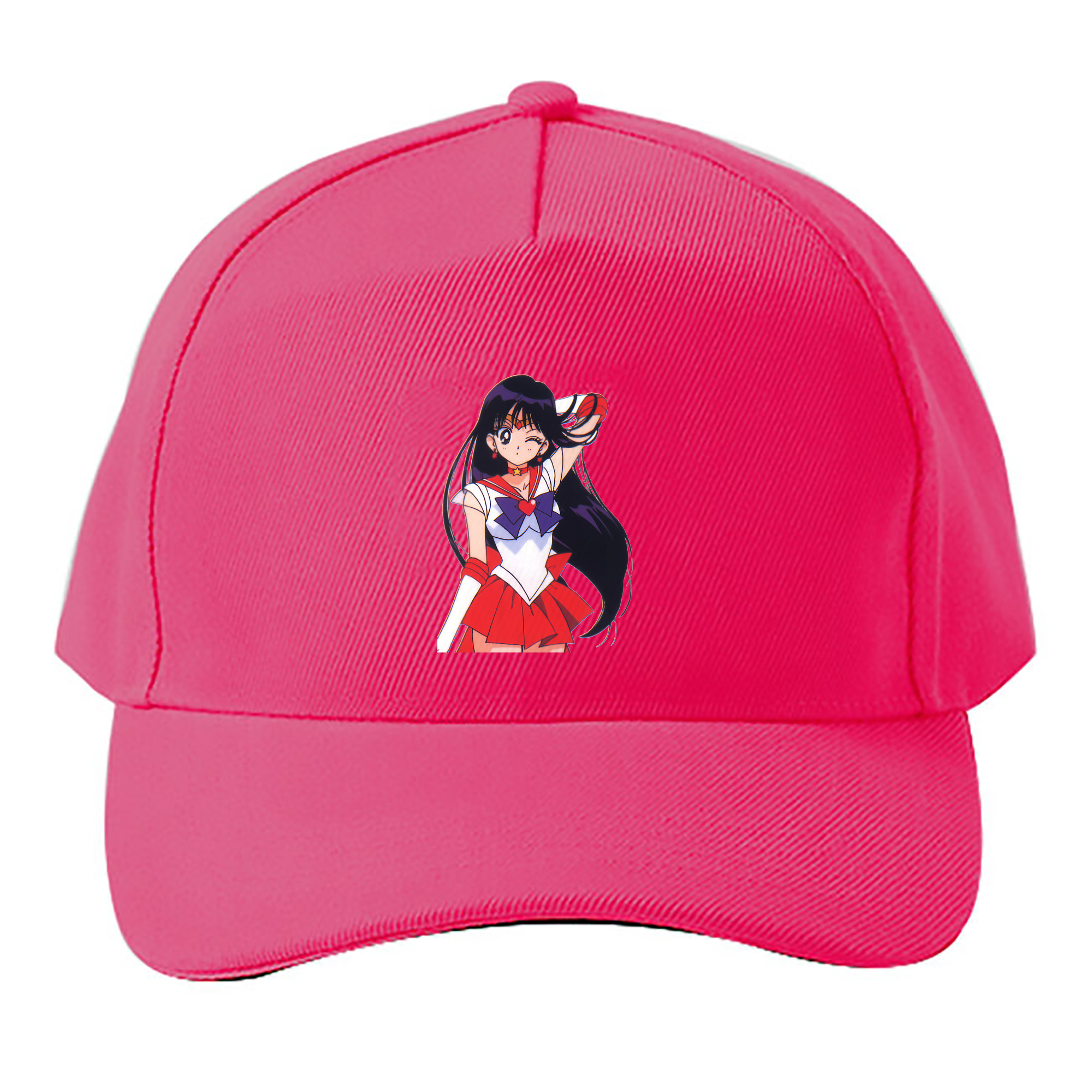 （画像用） 美少女戦士セーラームーン 火野レイ ひの レイ Sailor Moon Hino Rei （セーラーマーズ,Sailor Mars） ベースボールキャップ 綿100％ 男女兼用 帽子 スポーツ