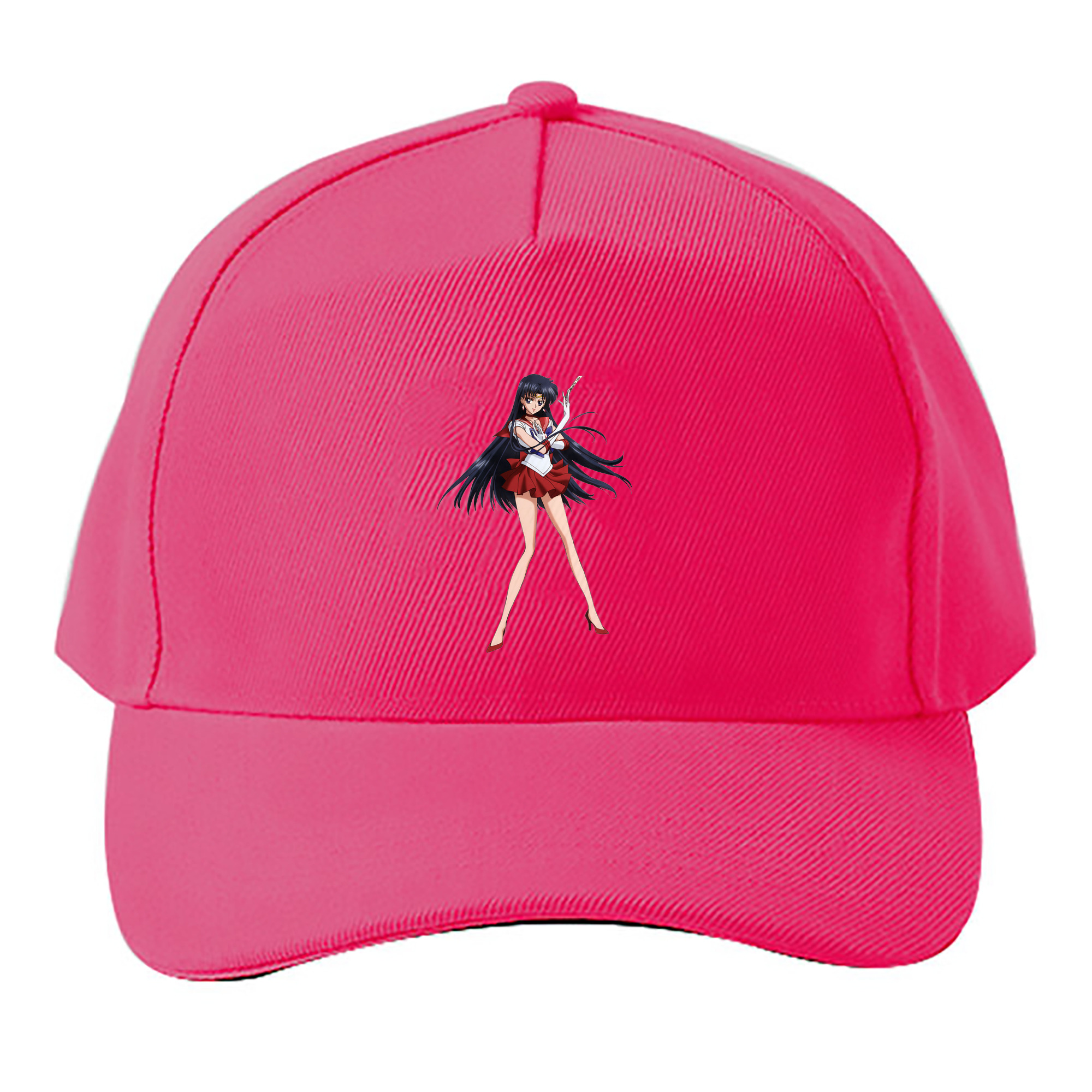 （画像用） 美少女戦士セーラームーン 火野レイ ひの レイ Sailor Moon Hino Rei （セーラーマーズ,Sailor Mars） ベースボールキャップ 綿100％ 男女兼用 帽子 スポーツ