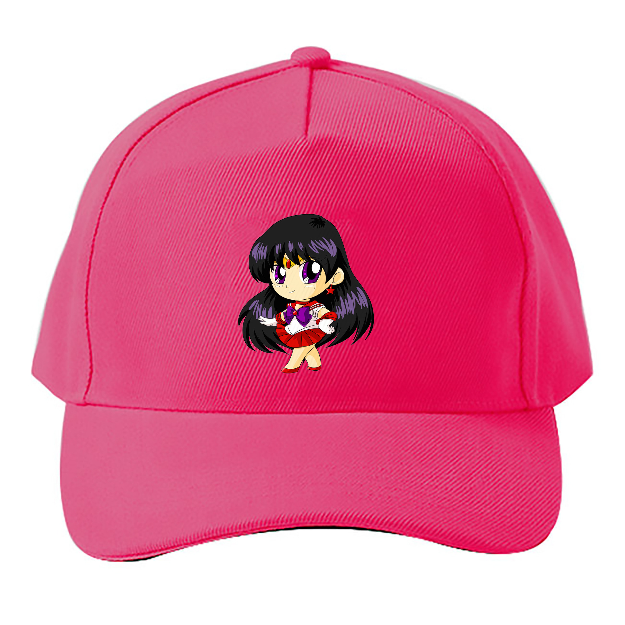 （画像用） 美少女戦士セーラームーン 火野レイ ひの レイ Sailor Moon Hino Rei （セーラーマーズ,Sailor Mars） ベースボールキャップ 綿100％ 男女兼用 帽子 スポーツ