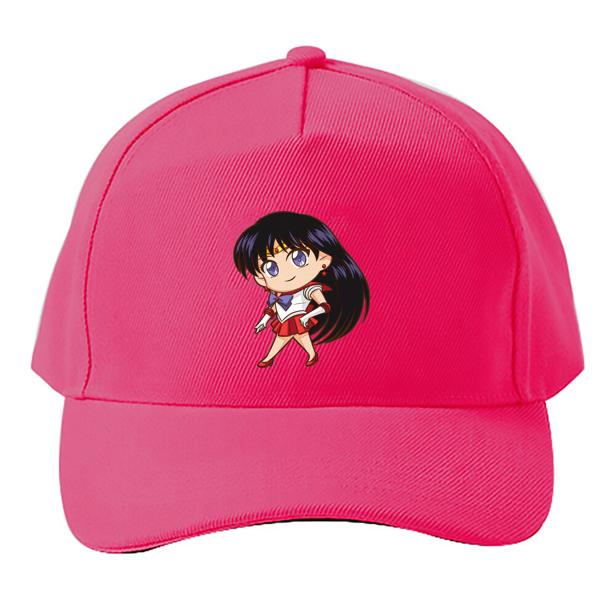 （画像用） 美少女戦士セーラームーン 火野レイ ひの レイ Sailor Moon Hino Rei （セーラーマーズ,Sailor Mars） ベースボールキャップ 綿100％ 男女兼用 帽子 スポーツ