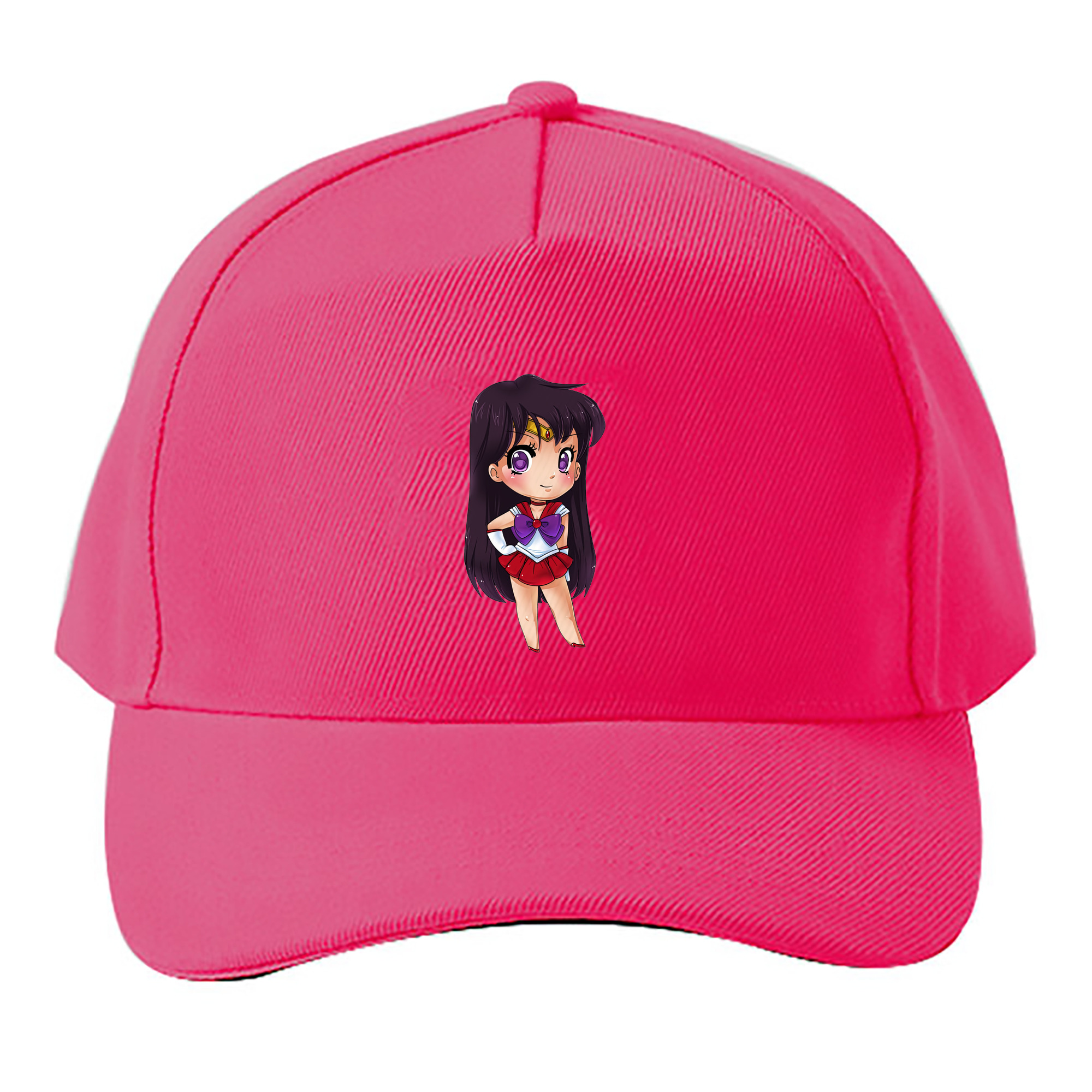 （画像用） 美少女戦士セーラームーン 火野レイ ひの レイ Sailor Moon Hino Rei （セーラーマーズ,Sailor Mars） ベースボールキャップ 綿100％ 男女兼用 帽子 スポーツ