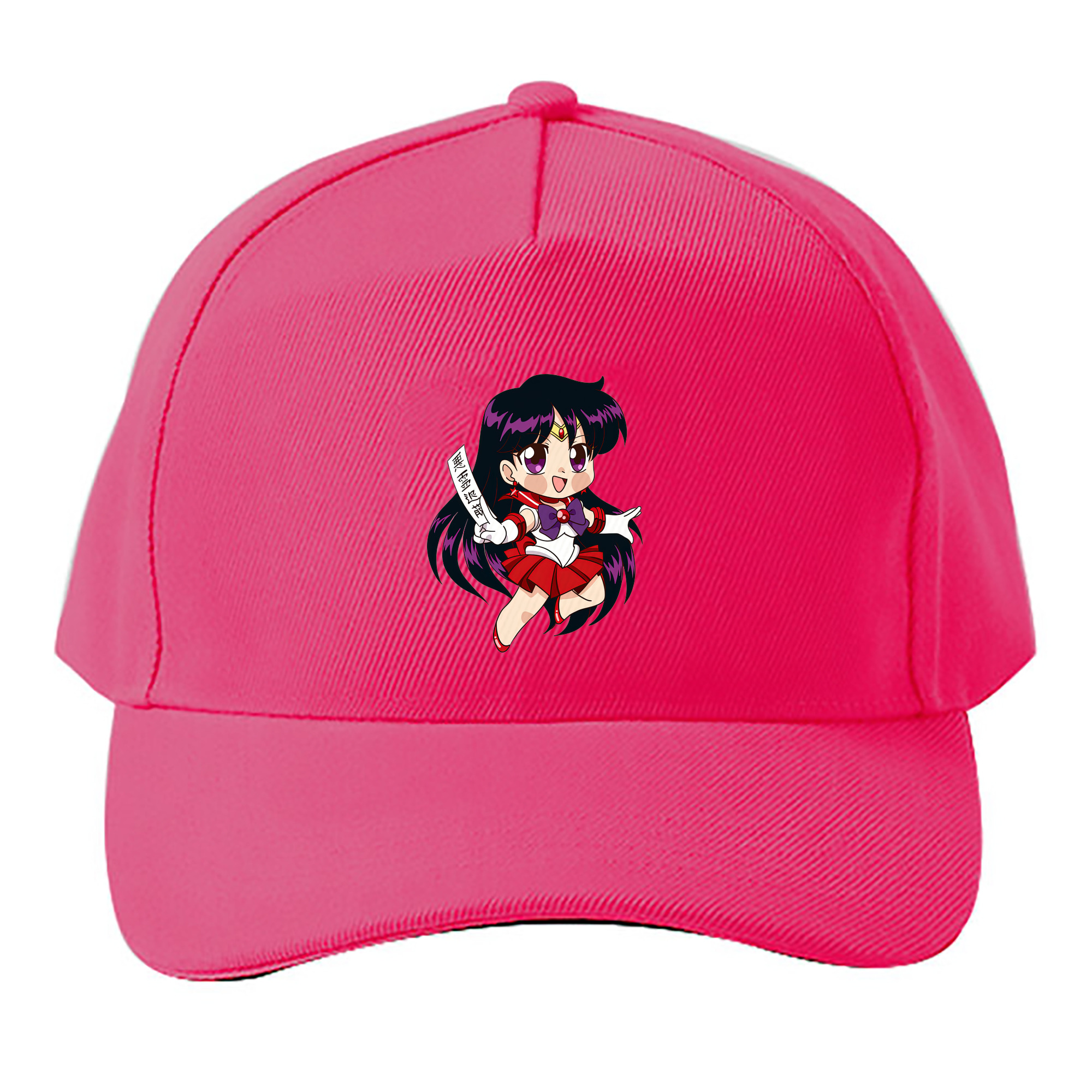（画像用） 美少女戦士セーラームーン 火野レイ ひの レイ Sailor Moon Hino Rei （セーラーマーズ,Sailor Mars） ベースボールキャップ 綿100％ 男女兼用 帽子 スポーツ