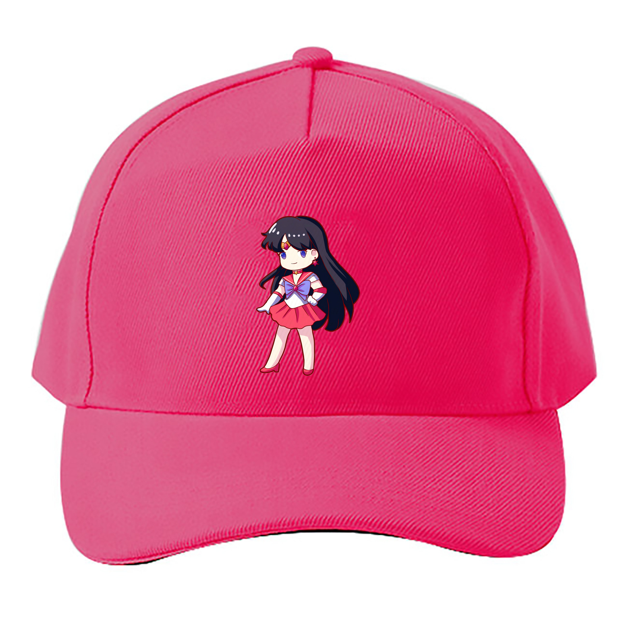 （画像用） 美少女戦士セーラームーン 火野レイ ひの レイ Sailor Moon Hino Rei （セーラーマーズ,Sailor Mars） ベースボールキャップ 綿100％ 男女兼用 帽子 スポーツ