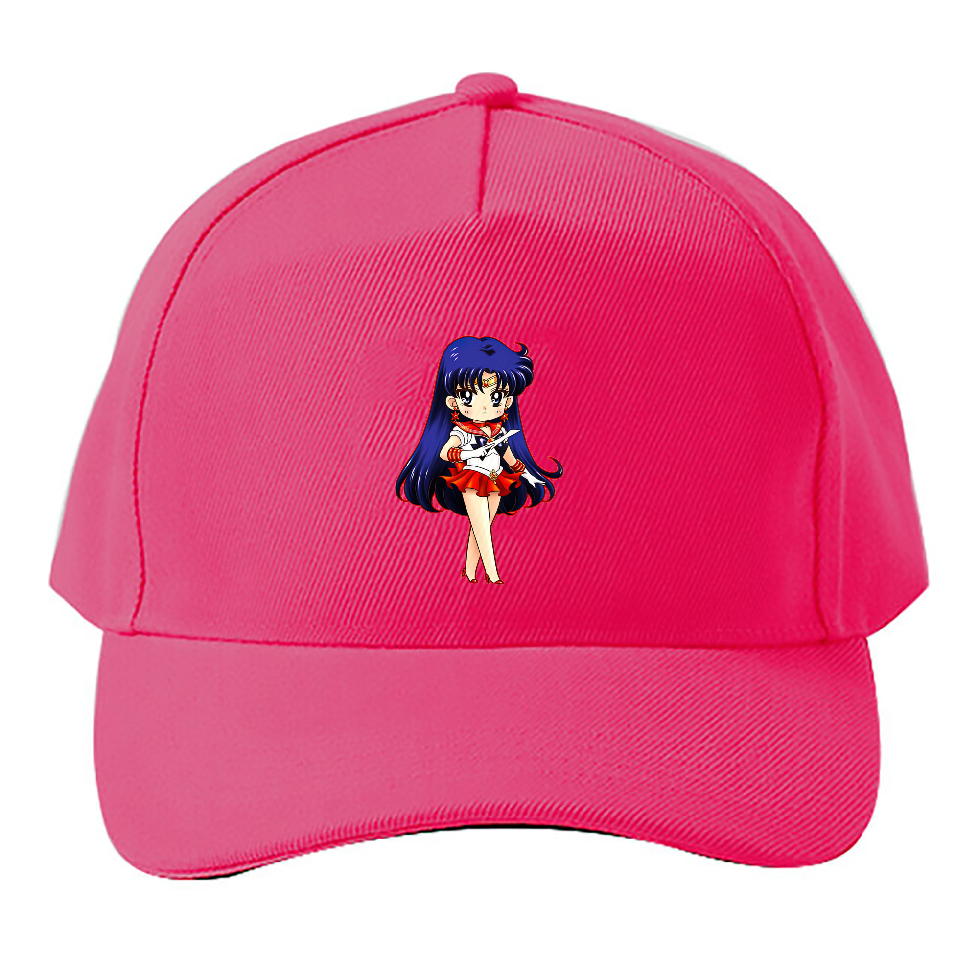 （画像用） 美少女戦士セーラームーン 火野レイ ひの レイ Sailor Moon Hino Rei （セーラーマーズ,Sailor Mars） ベースボールキャップ 綿100％ 男女兼用 帽子 スポーツ
