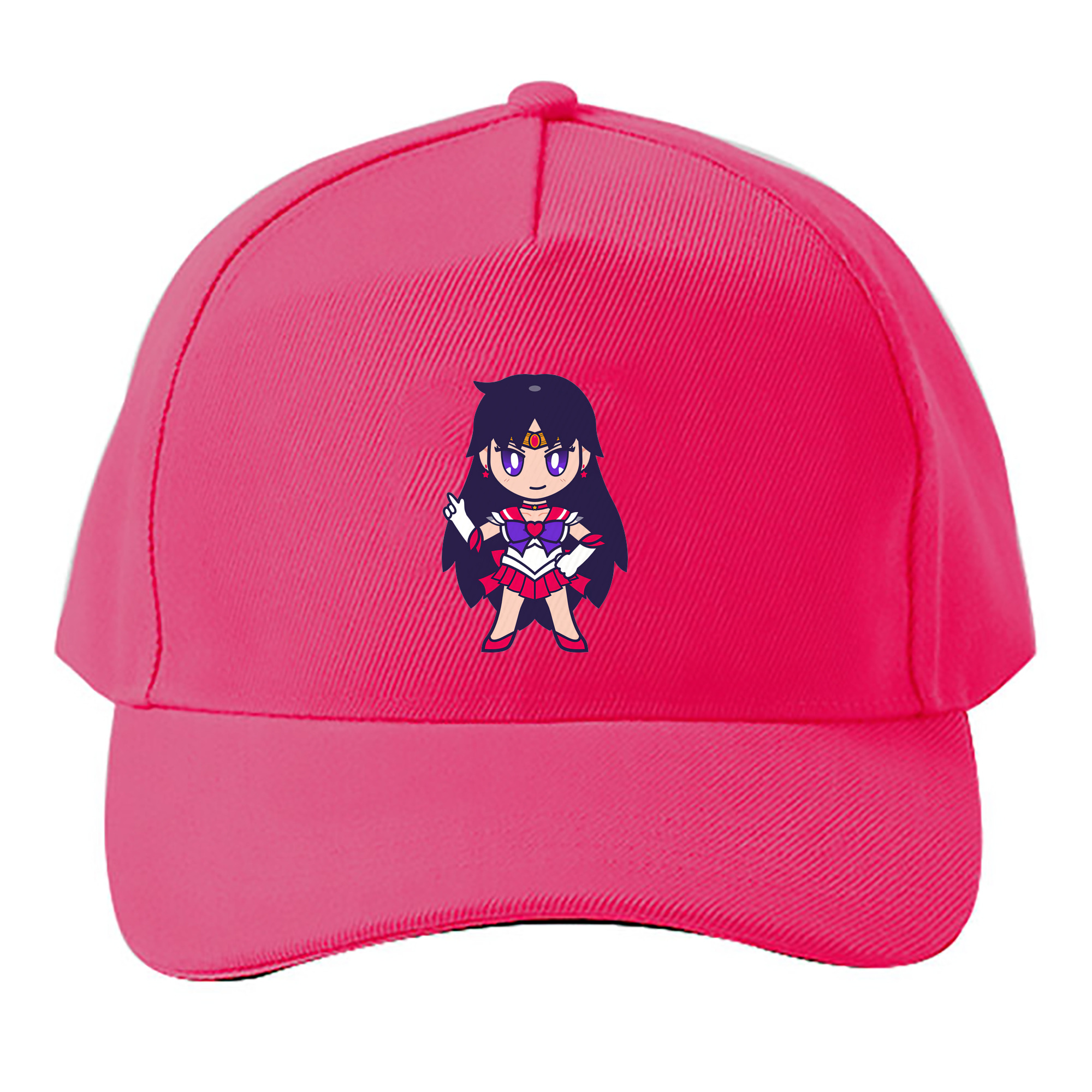 （画像用） 美少女戦士セーラームーン 火野レイ ひの レイ Sailor Moon Hino Rei （セーラーマーズ,Sailor Mars） ベースボールキャップ 綿100％ 男女兼用 帽子 スポーツ