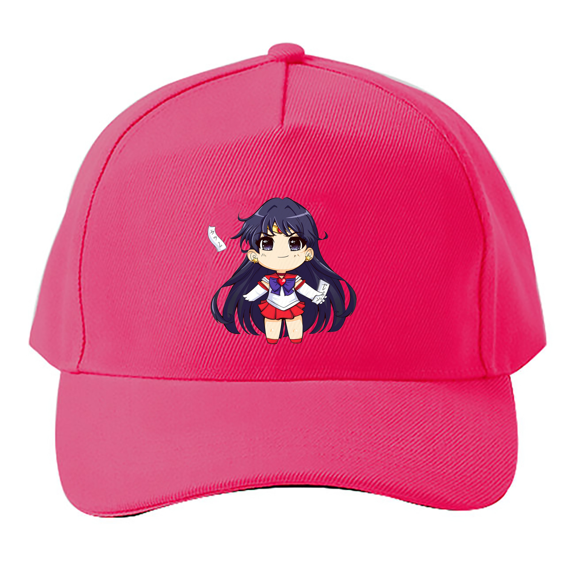 （画像用） 美少女戦士セーラームーン 火野レイ ひの レイ Sailor Moon Hino Rei （セーラーマーズ,Sailor Mars） ベースボールキャップ 綿100％ 男女兼用 帽子 スポーツ