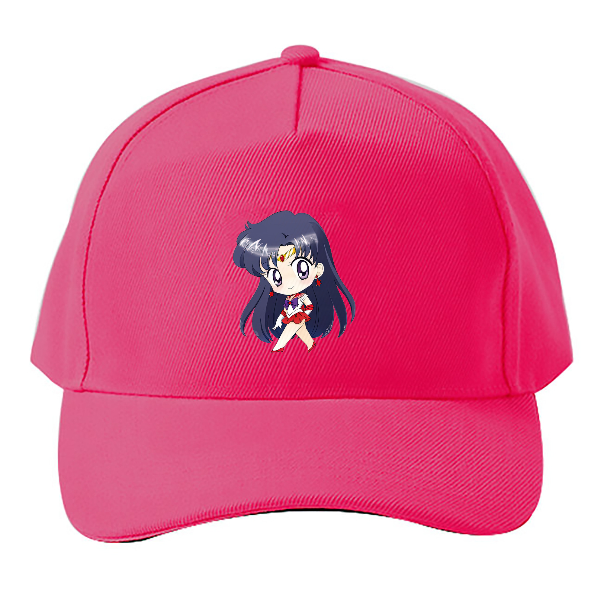 （画像用） 美少女戦士セーラームーン 火野レイ ひの レイ Sailor Moon Hino Rei （セーラーマーズ,Sailor Mars） ベースボールキャップ 綿100％ 男女兼用 帽子 スポーツ