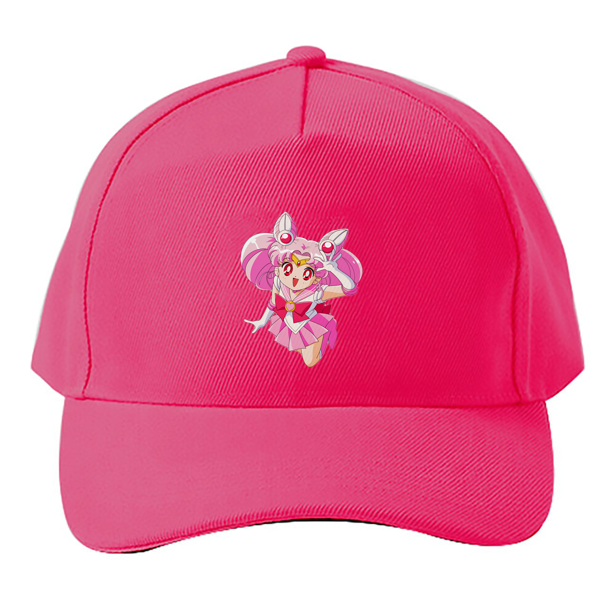 （画像用） 美少女戦士セーラームーン ちびうさ Sailor Moon Chibiusa Tsukino Usagi Small Lady Serenity ベースボールキャップ 綿100％ 男女兼用 帽子 スポーツ
