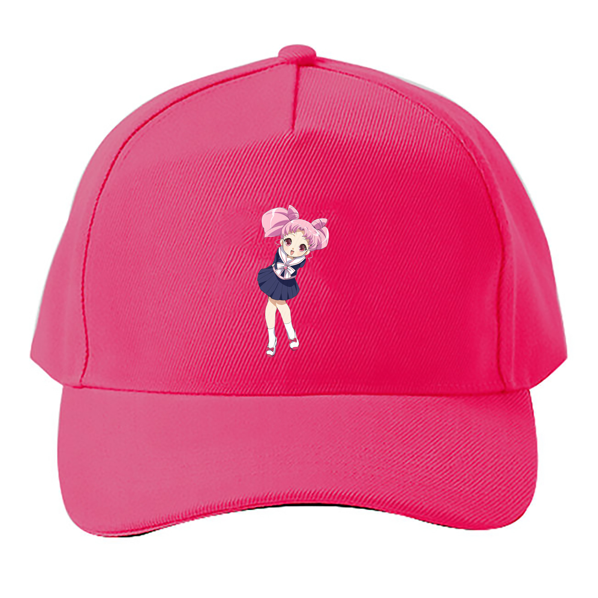 （画像用） 美少女戦士セーラームーン ちびうさ Sailor Moon Chibiusa Tsukino Usagi Small Lady Serenity ベースボールキャップ 綿100％ 男女兼用 帽子 スポーツ