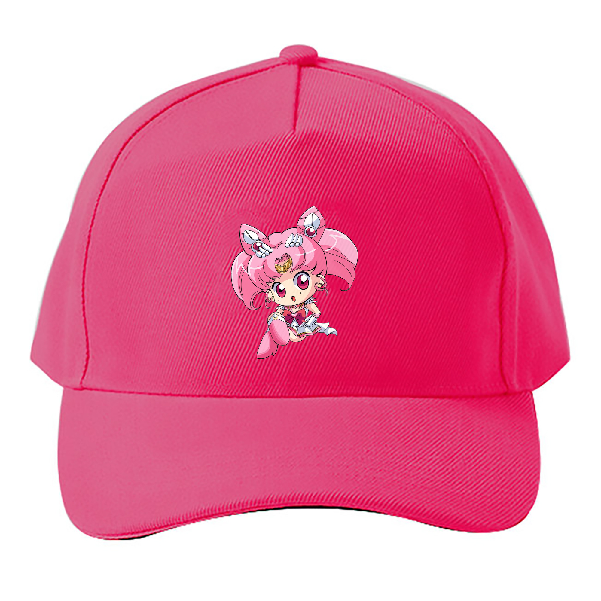 （画像用） 美少女戦士セーラームーン ちびうさ Sailor Moon Chibiusa Tsukino Usagi Small Lady Serenity ベースボールキャップ 綿100％ 男女兼用 帽子 スポーツ