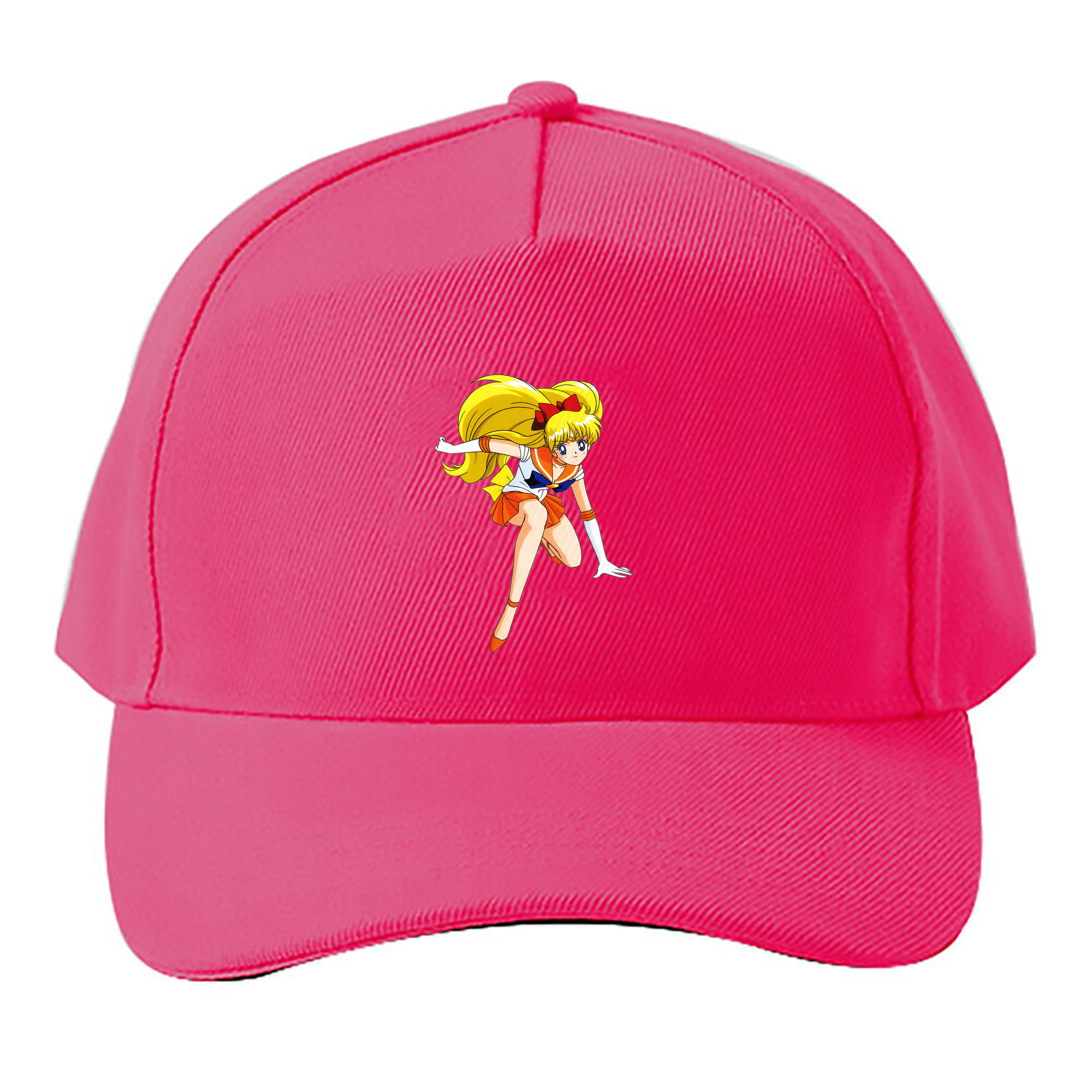 （画像用） 美少女戦士セーラームーン 愛野 美奈子 あいの みなこ Sailor Moon Aino Minako ベースボールキャップ 綿100％ 男女兼用 帽子 スポーツ