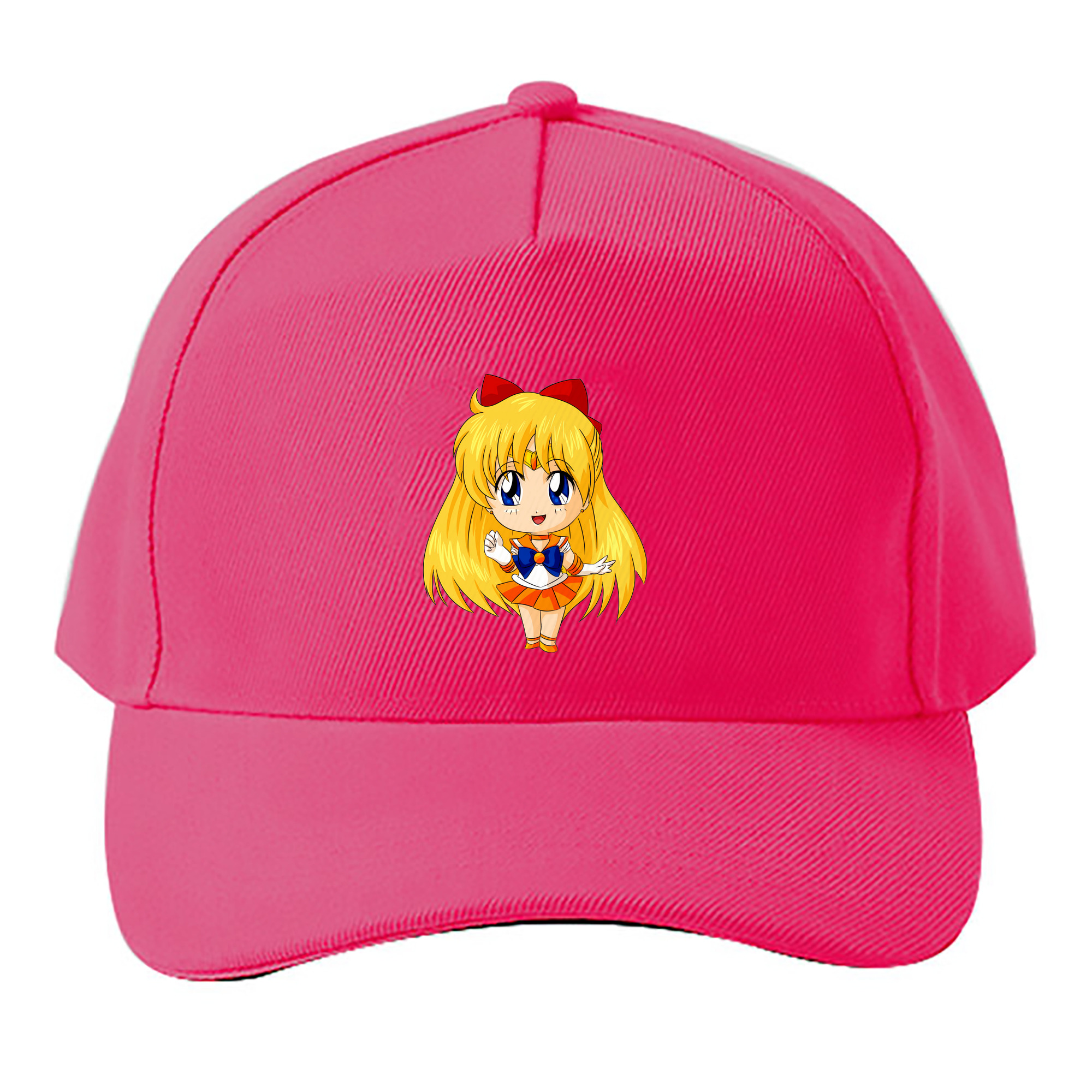 （画像用） 美少女戦士セーラームーン 愛野 美奈子 あいの みなこ Sailor Moon Aino Minako ベースボールキャップ 綿100％ 男女兼用 帽子 スポーツ