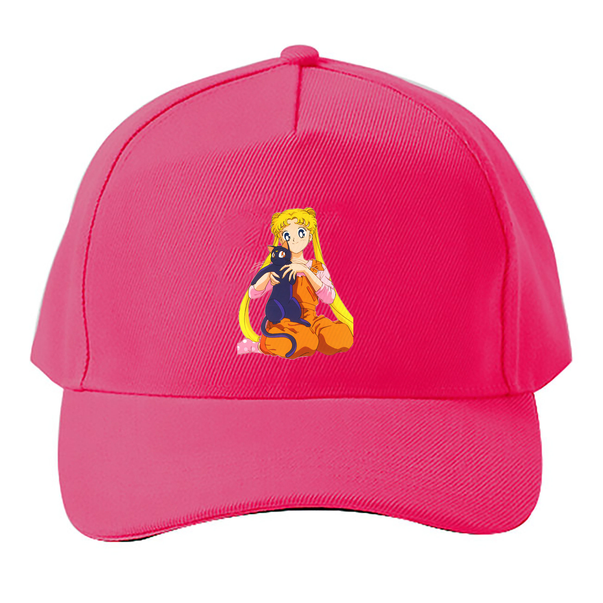 （画像用） 美少女戦士セーラームーン 愛野 美奈子 あいの みなこ Sailor Moon Aino Minako ベースボールキャップ 綿100％ 男女兼用 帽子 スポーツ