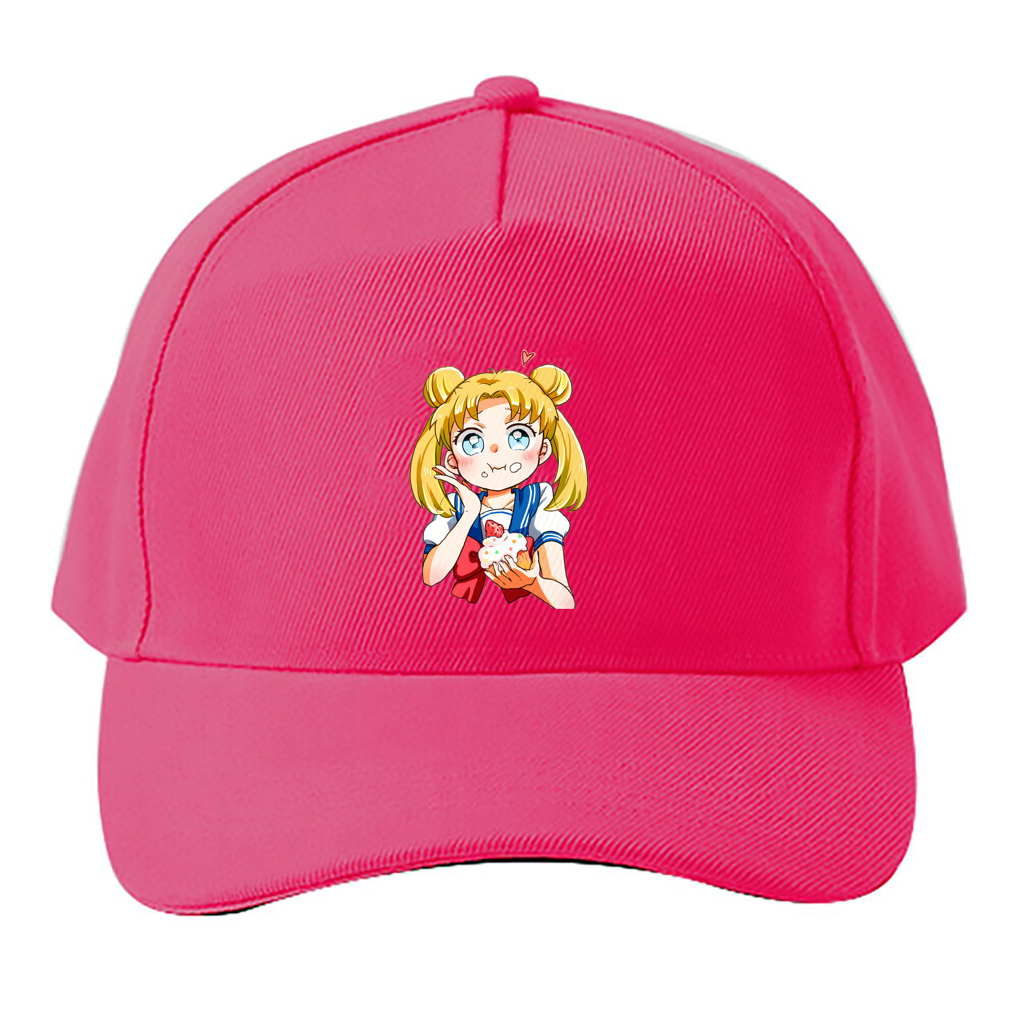 （画像用） 美少女戦士セーラームーン 愛野 美奈子 あいの みなこ Sailor Moon Aino Minako ベースボールキャップ 綿100％ 男女兼用 帽子 スポーツ