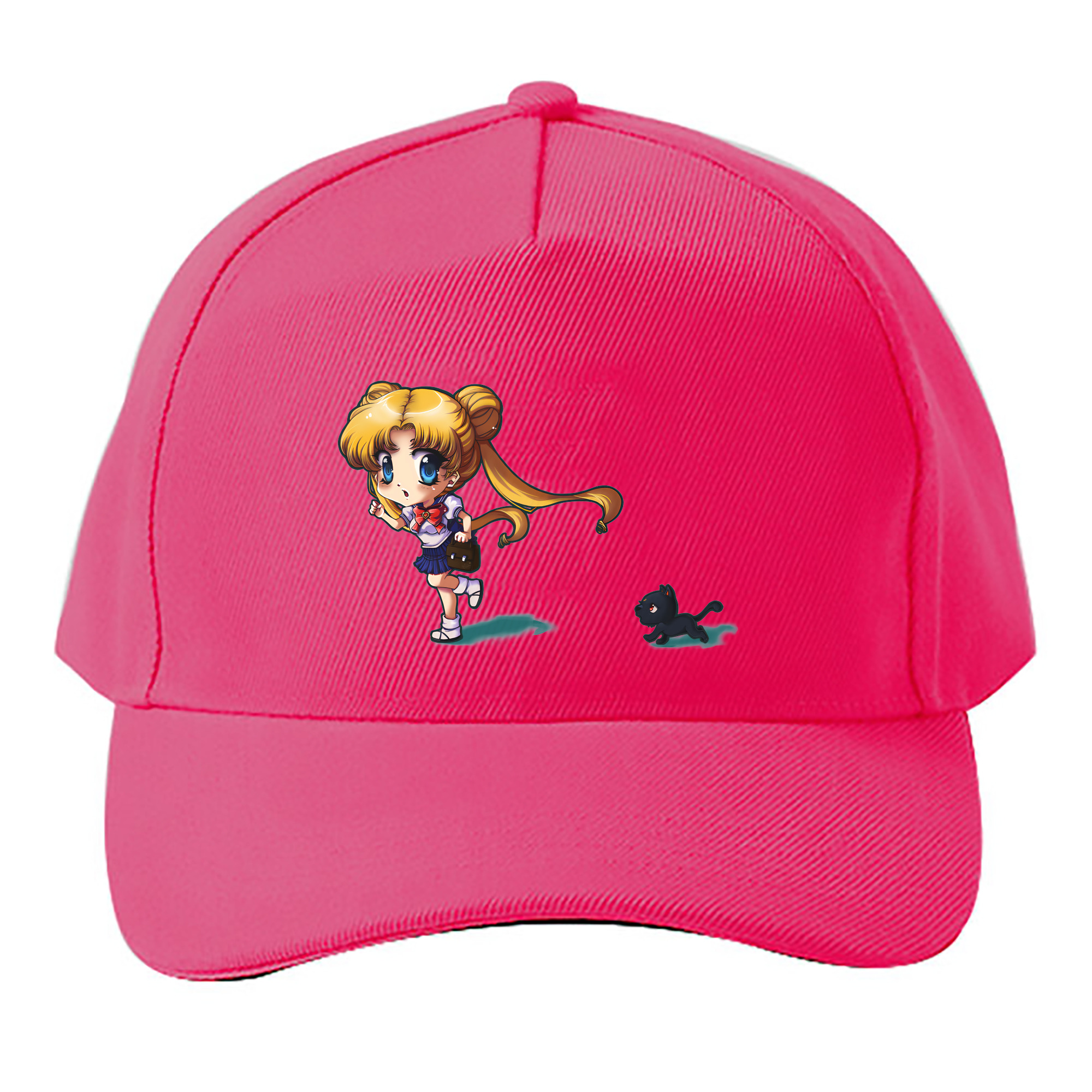 （画像用） 美少女戦士セーラームーン 愛野 美奈子 あいの みなこ Sailor Moon Aino Minako ベースボールキャップ 綿100％ 男女兼用 帽子 スポーツ