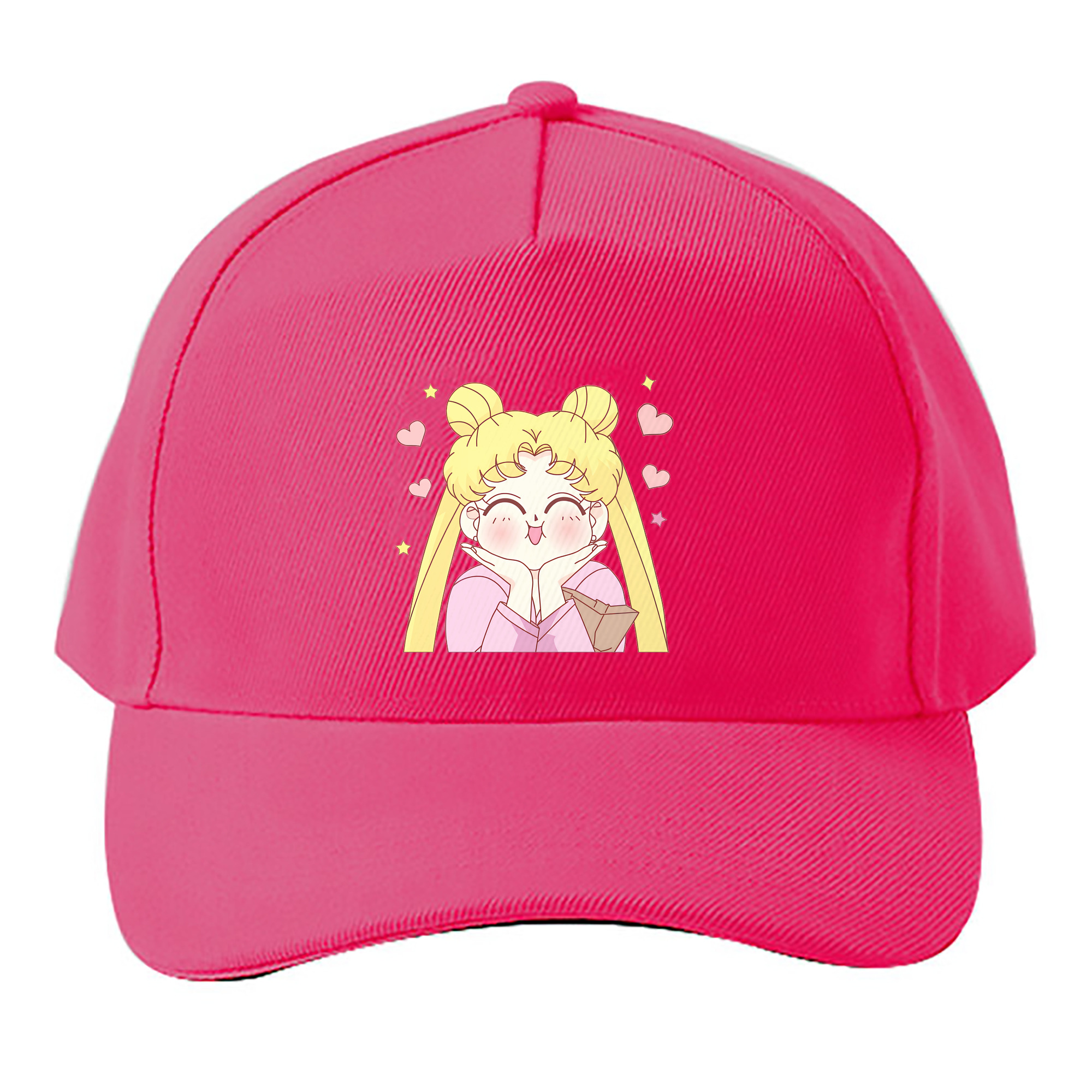 （画像用） 美少女戦士セーラームーン 愛野 美奈子 あいの みなこ Sailor Moon Aino Minako ベースボールキャップ 綿100％ 男女兼用 帽子 スポーツ