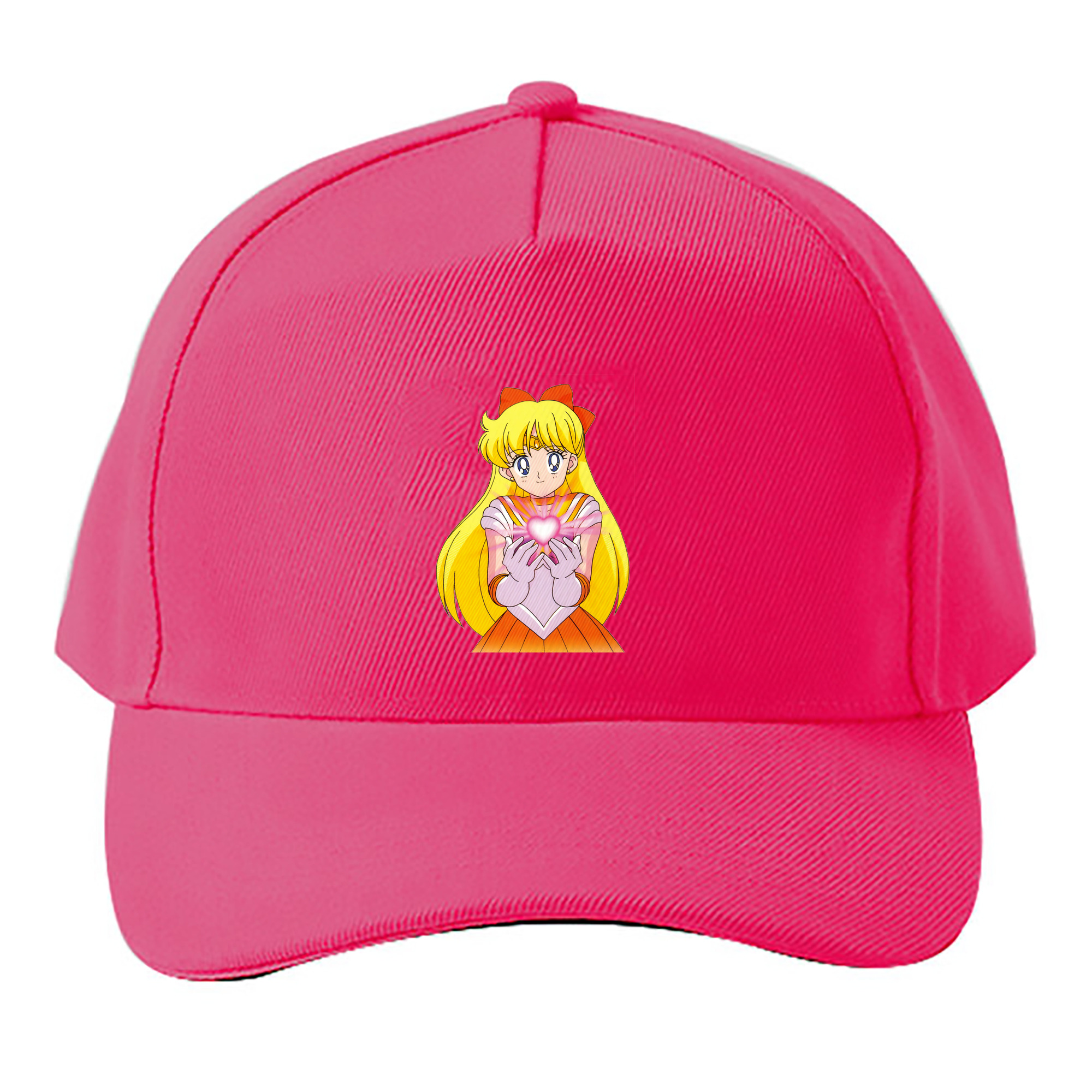 （画像用） 美少女戦士セーラームーン 愛野 美奈子 あいの みなこ Sailor Moon Aino Minako ベースボールキャップ 綿100％ 男女兼用 帽子 スポーツ