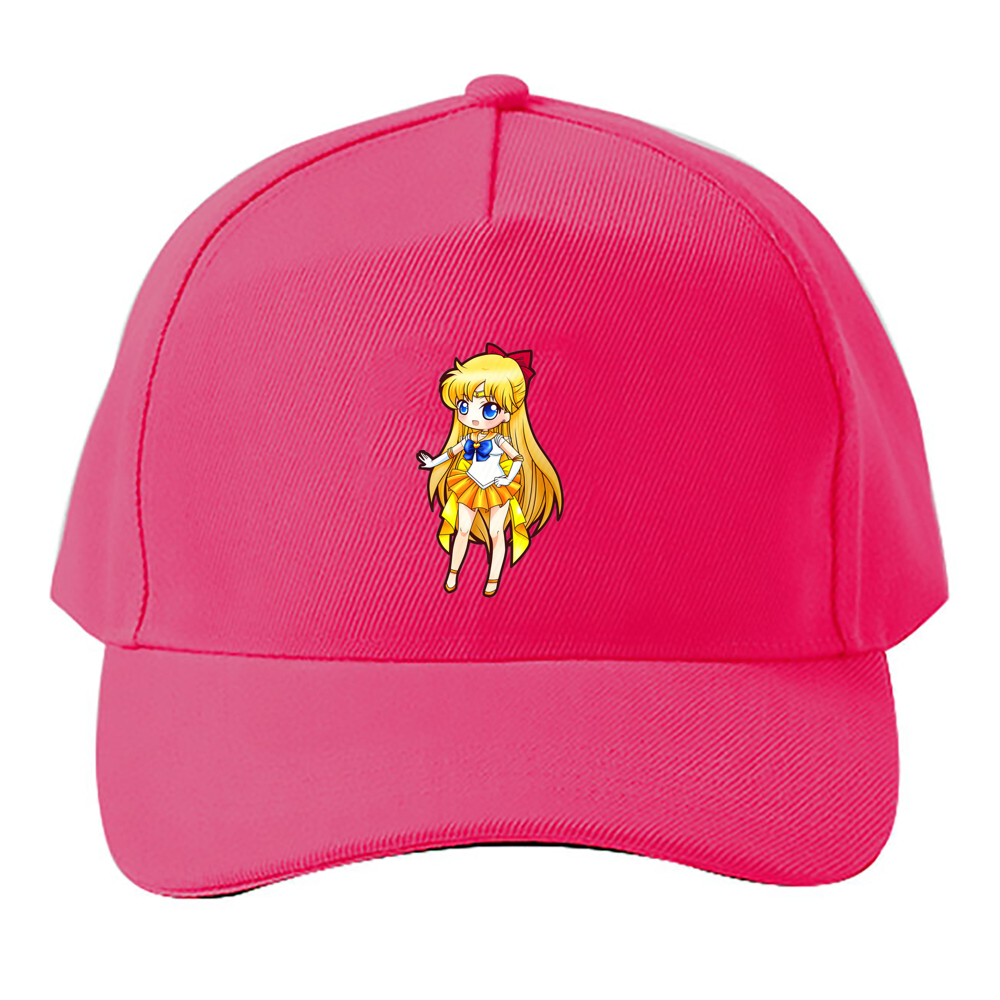 （画像用） 美少女戦士セーラームーン 愛野 美奈子 あいの みなこ Sailor Moon Aino Minako ベースボールキャップ 綿100％ 男女兼用 帽子 スポーツ
