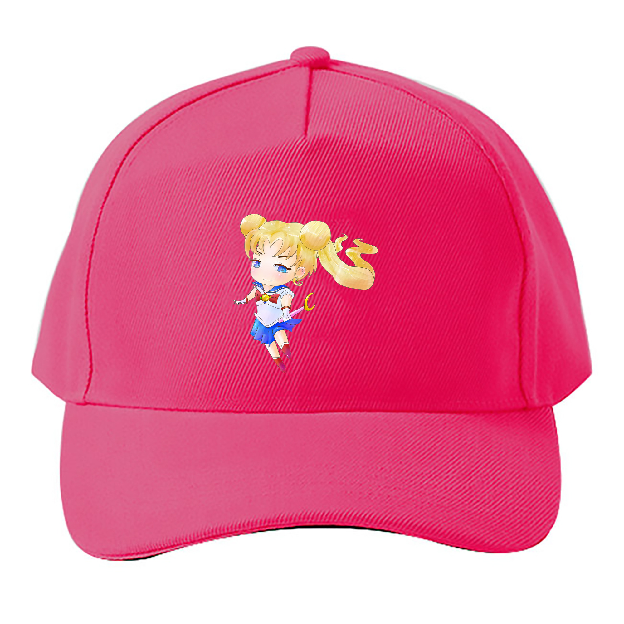 （画像用） 美少女戦士セーラームーン 愛野 美奈子 あいの みなこ Sailor Moon Aino Minako ベースボールキャップ 綿100％ 男女兼用 帽子 スポーツ
