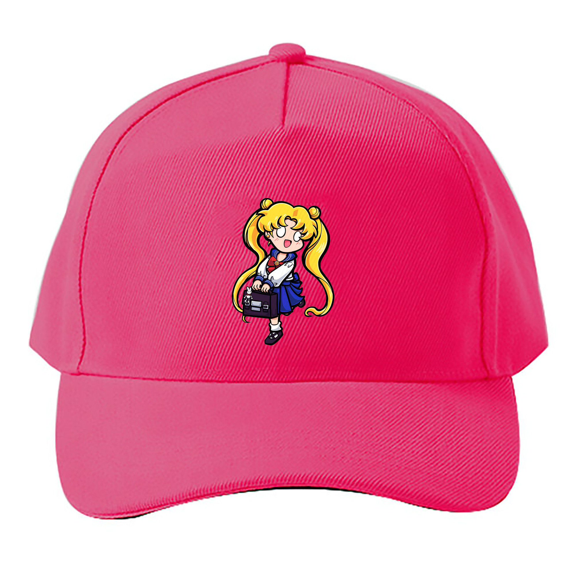 （画像用） 美少女戦士セーラームーン 愛野 美奈子 あいの みなこ Sailor Moon Aino Minako ベースボールキャップ 綿100％ 男女兼用 帽子 スポーツ